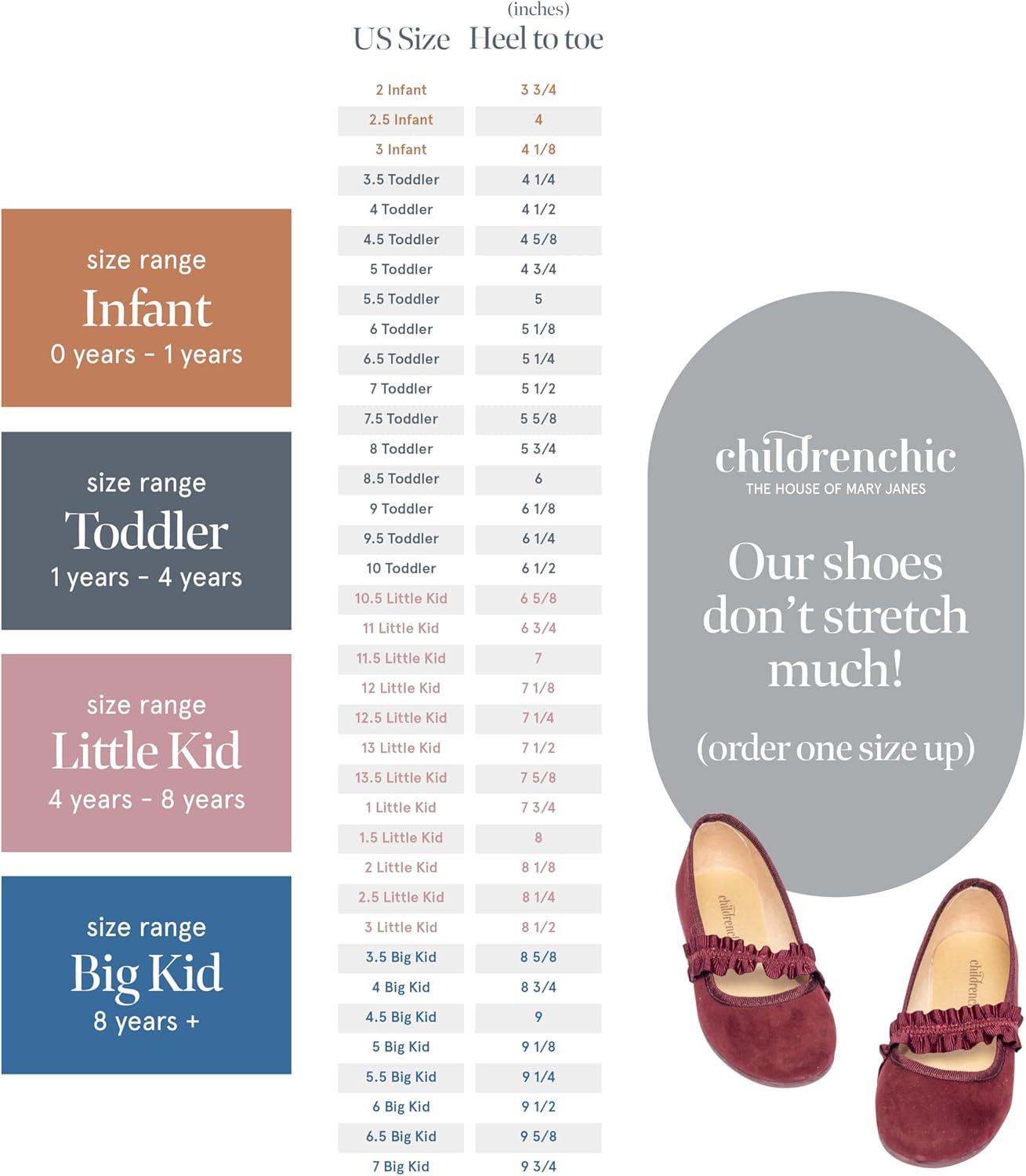 imageChildrenchic Mary Jane Shoes for Girls Classic ampamp Comfortable Canvas Dress Shoes for Toddlers ampamp Kids Perfect Flats for School Play and Special Occasions Elastic Navy Ruched 13 Little Kid