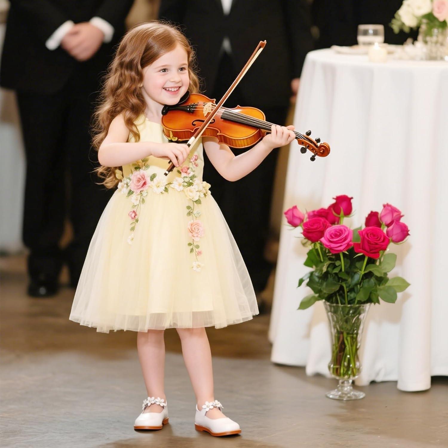 imageKiderence Girls Flat Dress Shoes School Oxfords Marry Jane ToddlerLittle KidsCk501 White