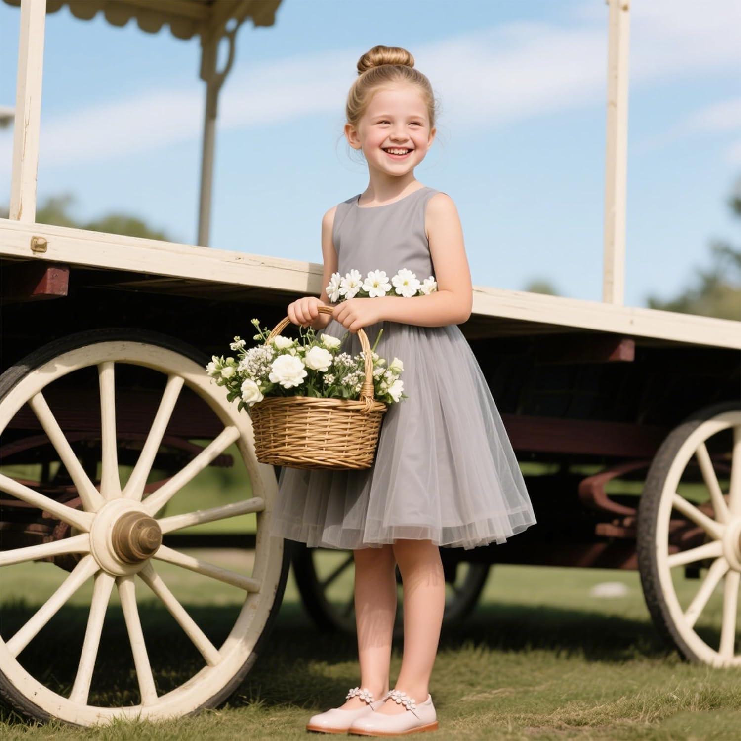 imageKiderence Girls Flat Dress Shoes School Oxfords Marry Jane ToddlerLittle KidsCk502 Pink