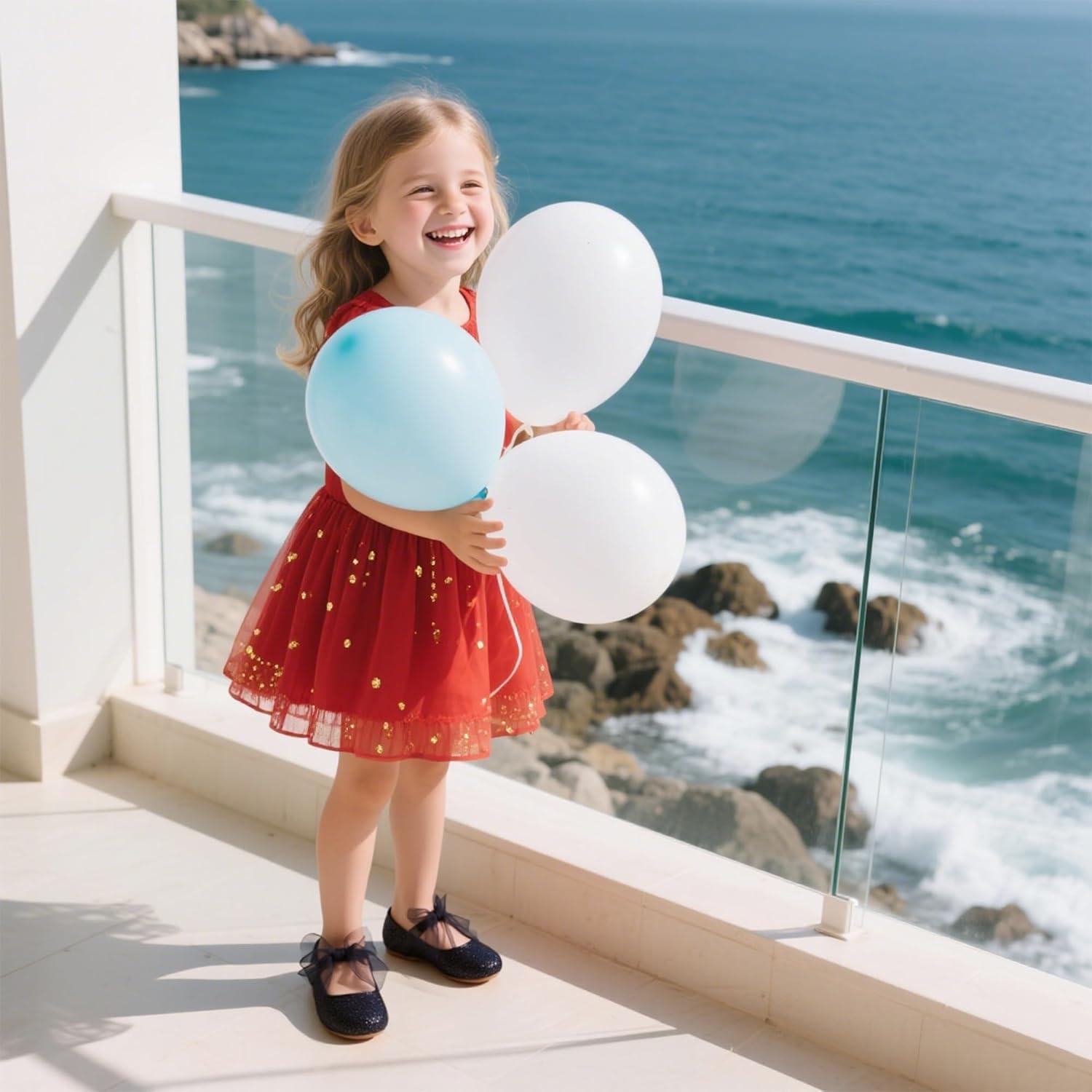 imageKiderence Little Toddler Girls Dress Shoes Ballerina Ballet Flats Kids Mary JanesCk351 Black