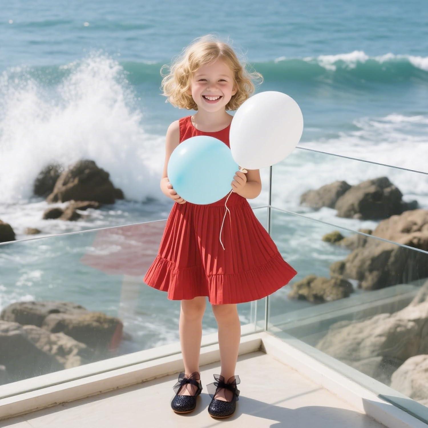 imageKiderence Little Toddler Girls Dress Shoes Ballerina Ballet Flats Kids Mary JanesCk351 Black