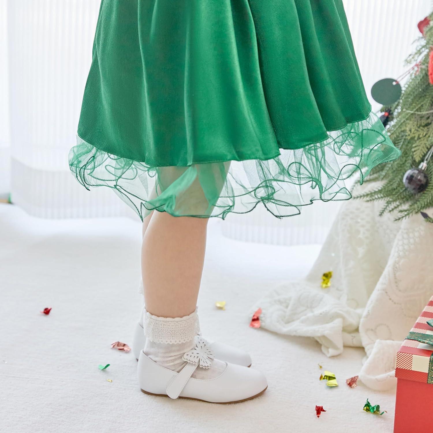 imageKiderence Little Toddler Girls Dress Shoes Ballerina Ballet Flats Kids Mary JanesCk513 White