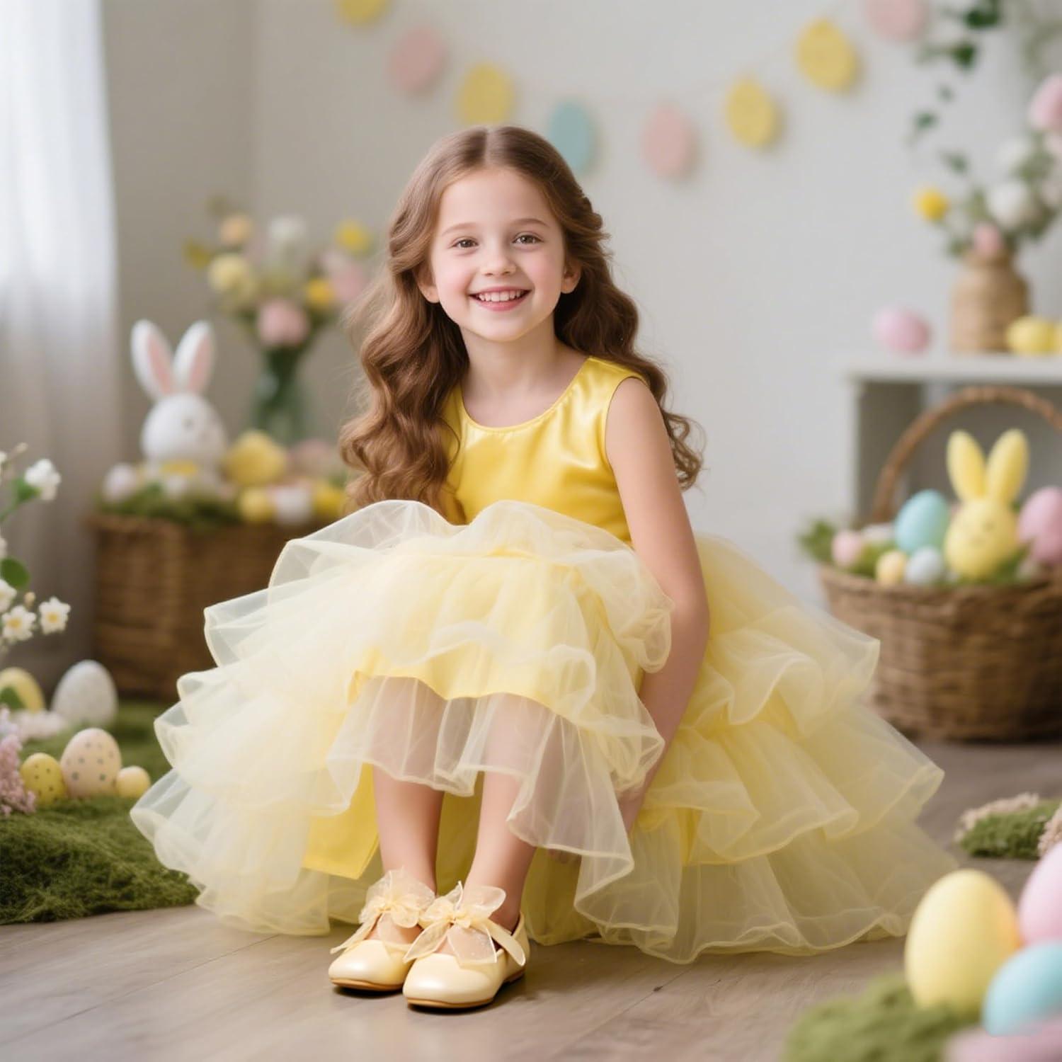 imageKiderence Little Toddler Girls Dress Shoes Ballerina Ballet Flats Kids Mary JanesCk517 Gold