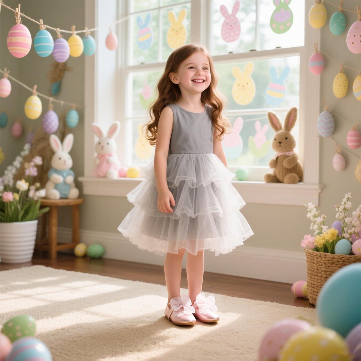 imageKiderence Little Toddler Girls Dress Shoes Ballerina Ballet Flats Kids Mary JanesCk517 Pink