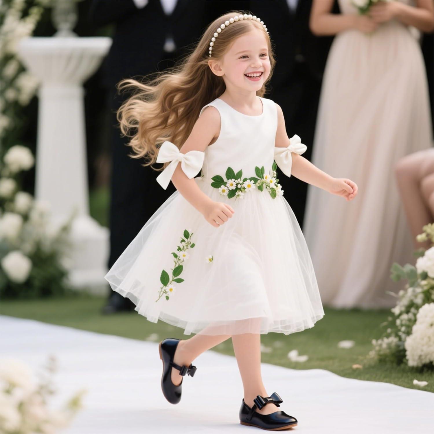 imageKiderence Little Toddler Girls Dress Shoes Ballerina Ballet Flats Kids Mary JanesCl02 Black