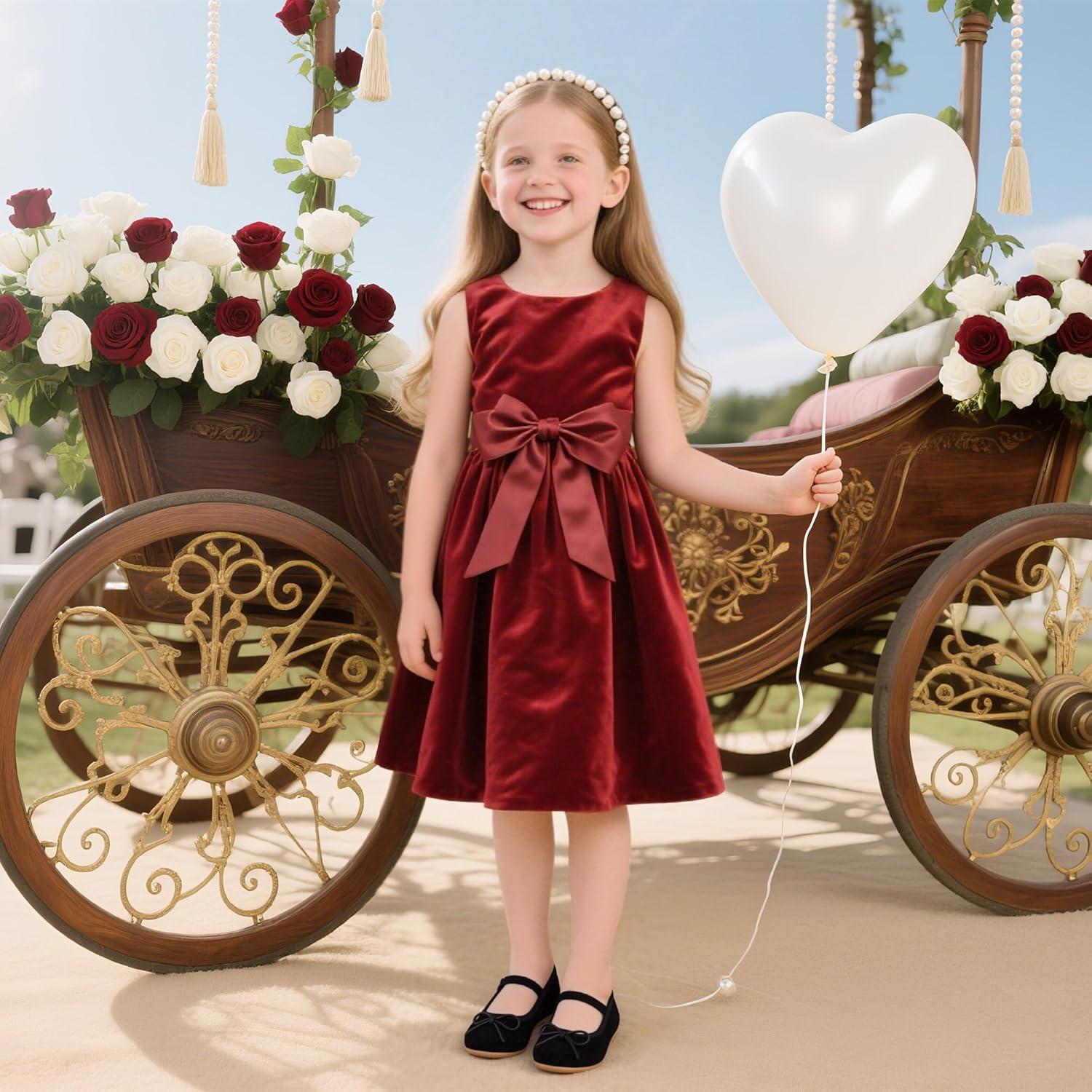 imageKiderence Little Toddler Girls Dress Shoes Ballerina Ballet Flats Kids Mary JanesF675 Black