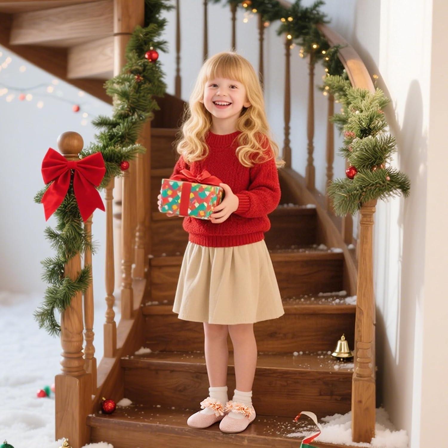 imageKiderence Toddler Girls Dress Shoes Little Kids Mary Janes Ballet Flats ToddlerCk323 Pinko