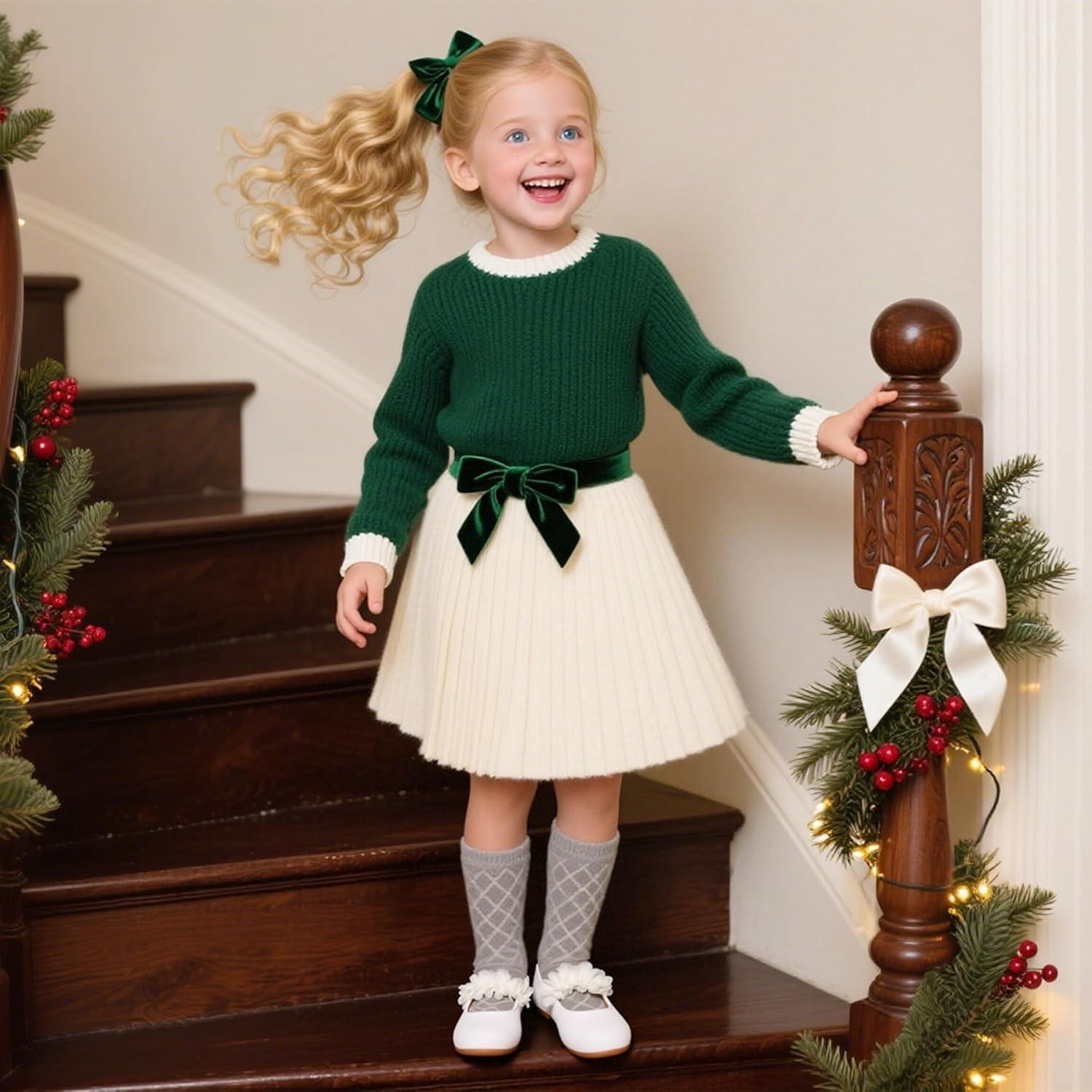 imageKiderence Toddler Girls Dress Shoes Little Kids Mary Janes Ballet Flats ToddlerCk323 White