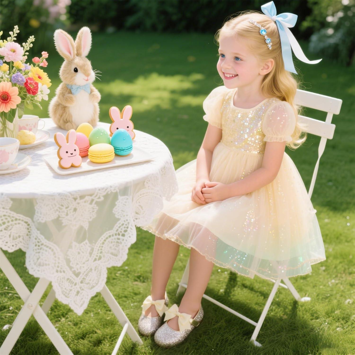 imageKiderence Toddler Girls Dress Shoes Little Kids Mary Janes Ballet Flats ToddlerCk353 Gold