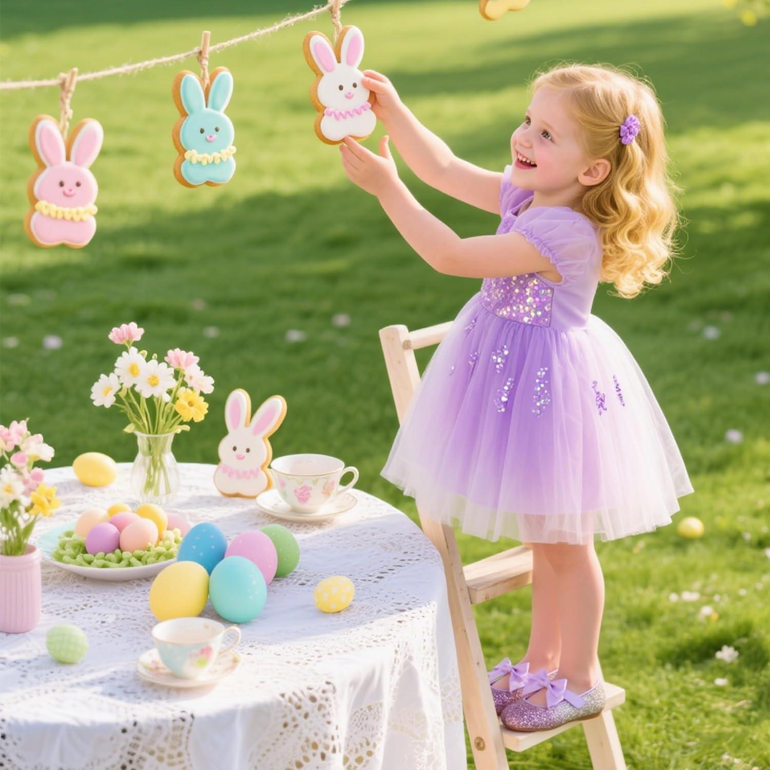 imageKiderence Toddler Girls Dress Shoes Little Kids Mary Janes Ballet Flats ToddlerCk353 Purple