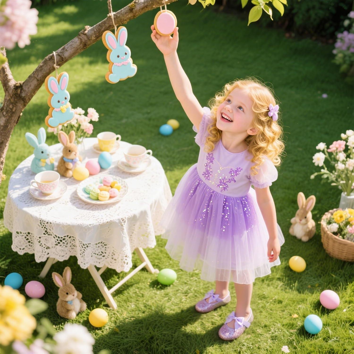 imageKiderence Toddler Girls Dress Shoes Little Kids Mary Janes Ballet Flats ToddlerCk353 Purple