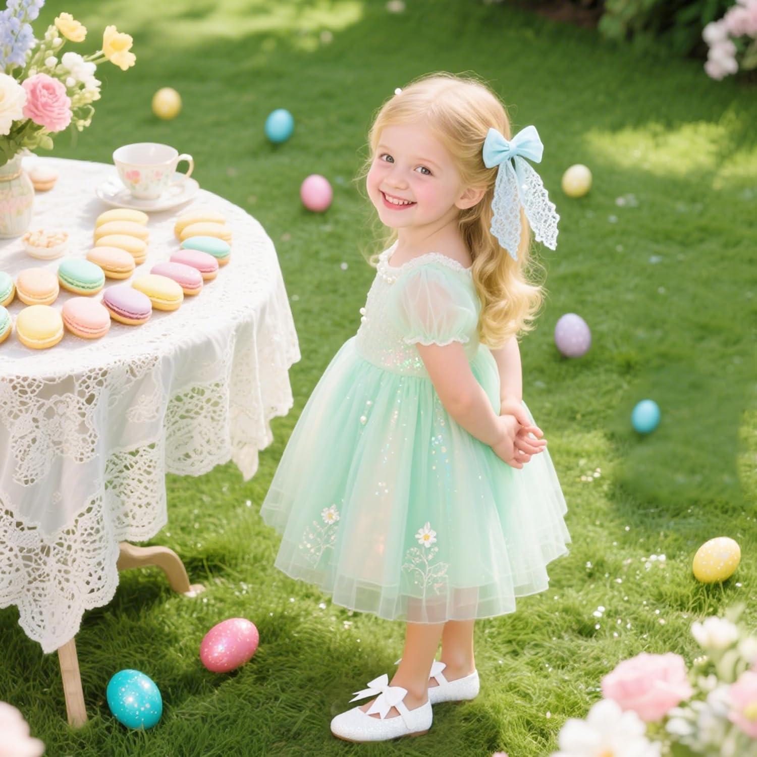 imageKiderence Toddler Girls Dress Shoes Little Kids Mary Janes Ballet Flats ToddlerCk353 White