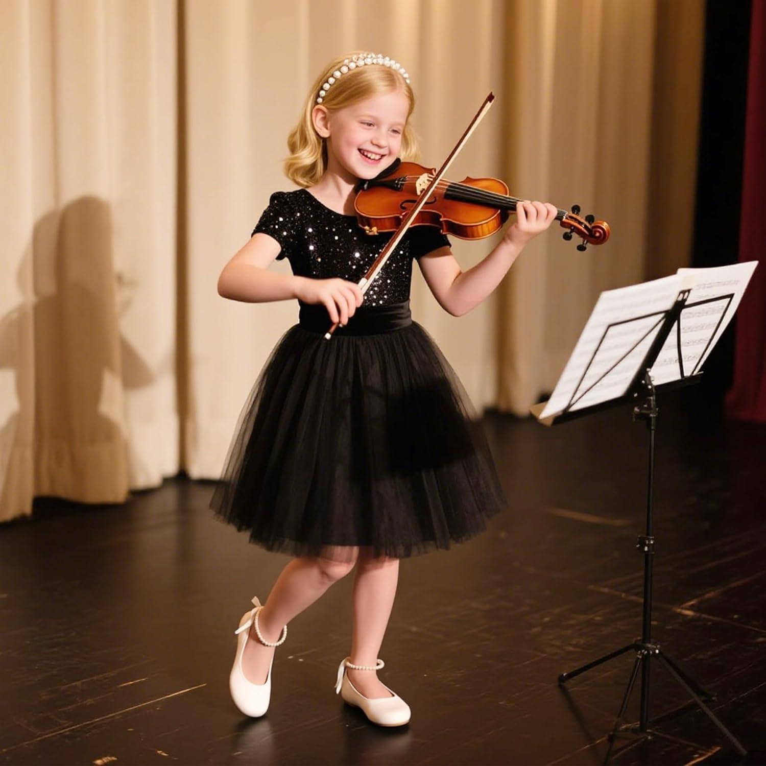 imageKiderence Toddler Girls Dress Shoes Little Kids Mary Janes Ballet Flats ToddlerCk927 White