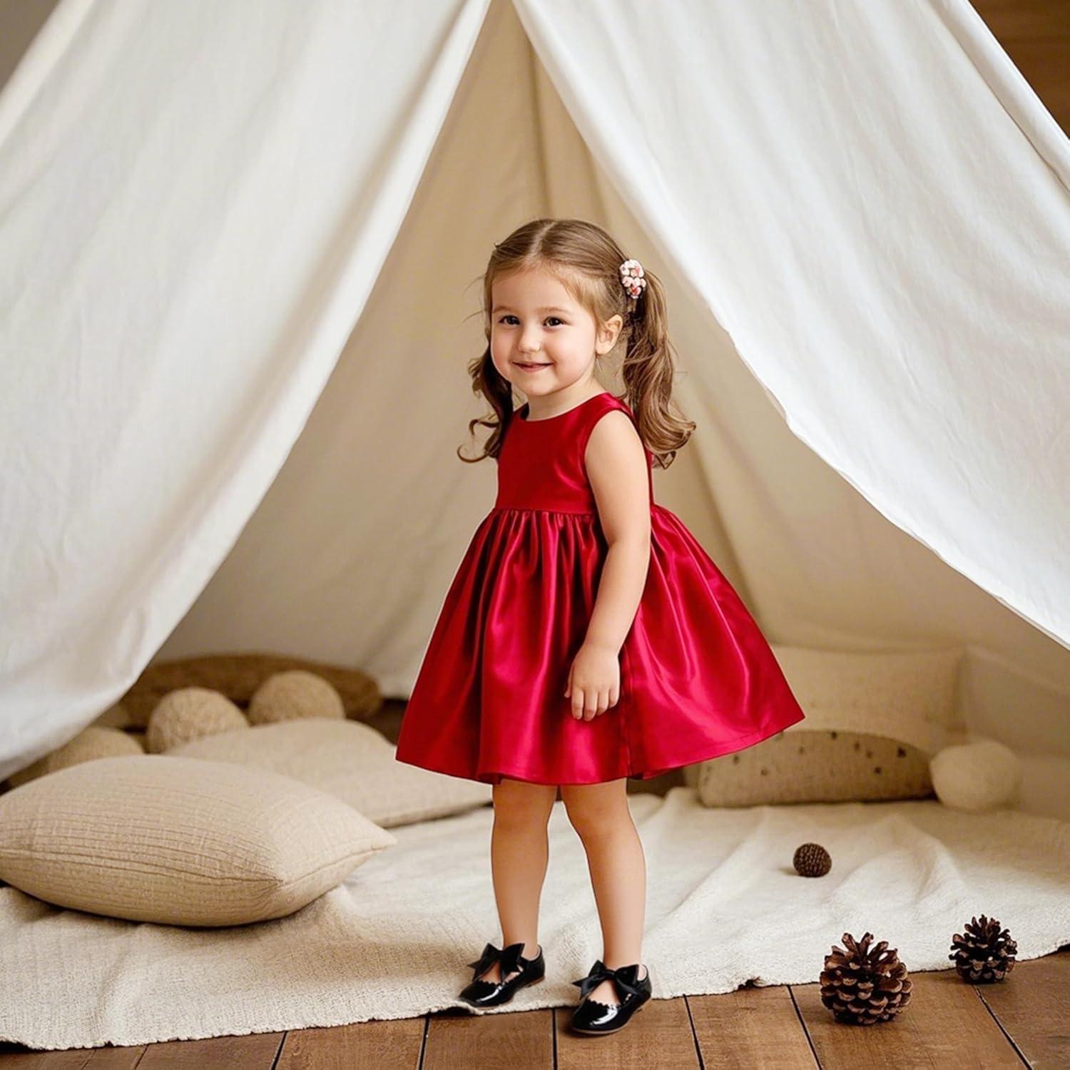 imageKiderence Toddler Girls Dress Shoes Little Kids Mary Janes Ballet Flats ToddlerFg04 Black