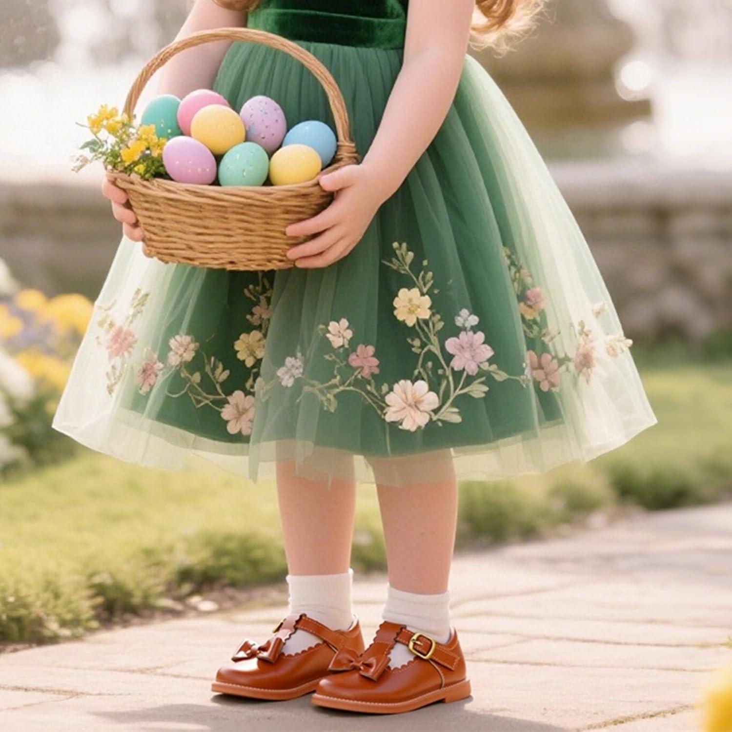 imageKiderence Toddler Girls Mary Jane Dress Shoes Little Girls School Oxford FlatsCk251 Brown