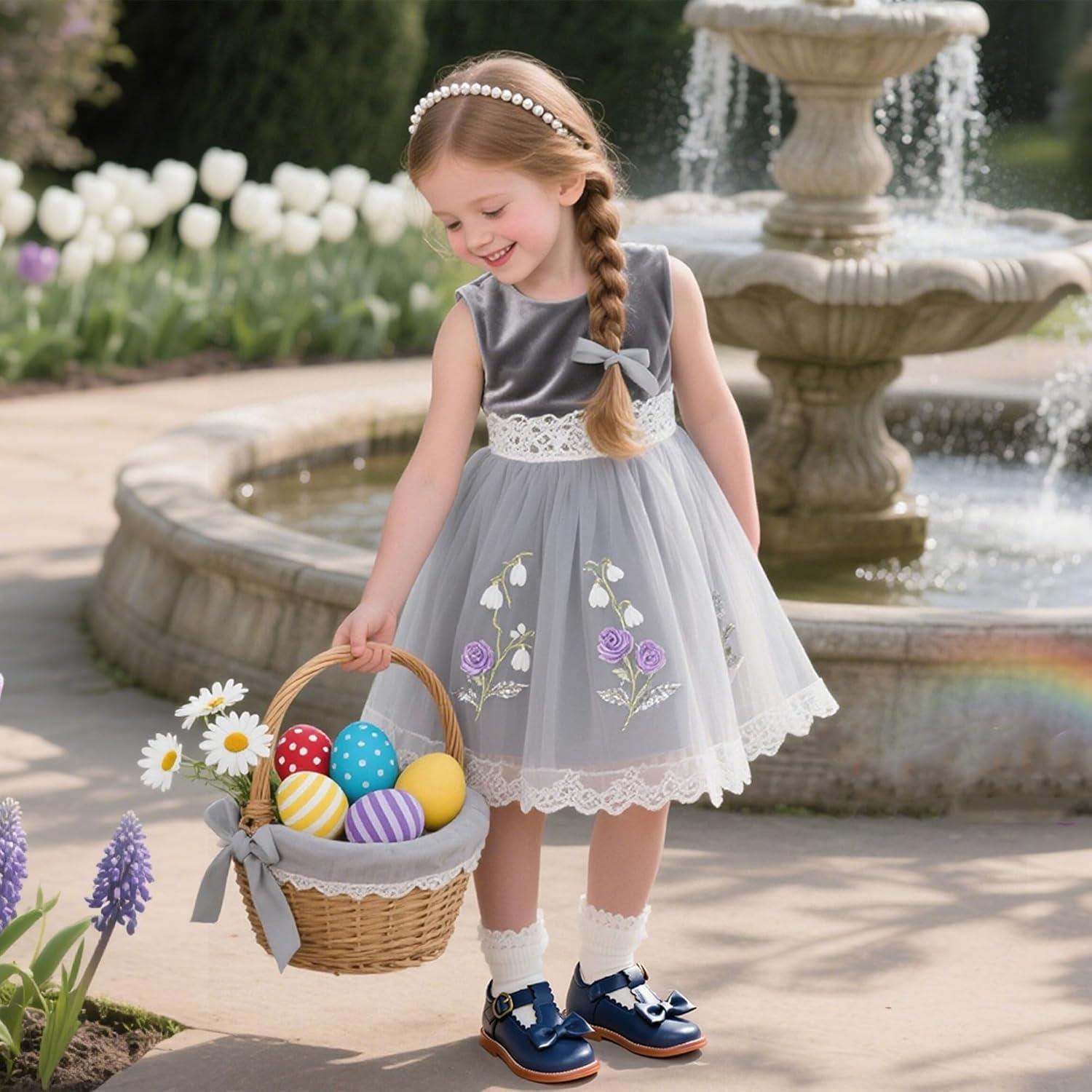 imageKiderence Toddler Girls Mary Jane Dress Shoes Little Girls School Oxford FlatsCk251 Navy Blue