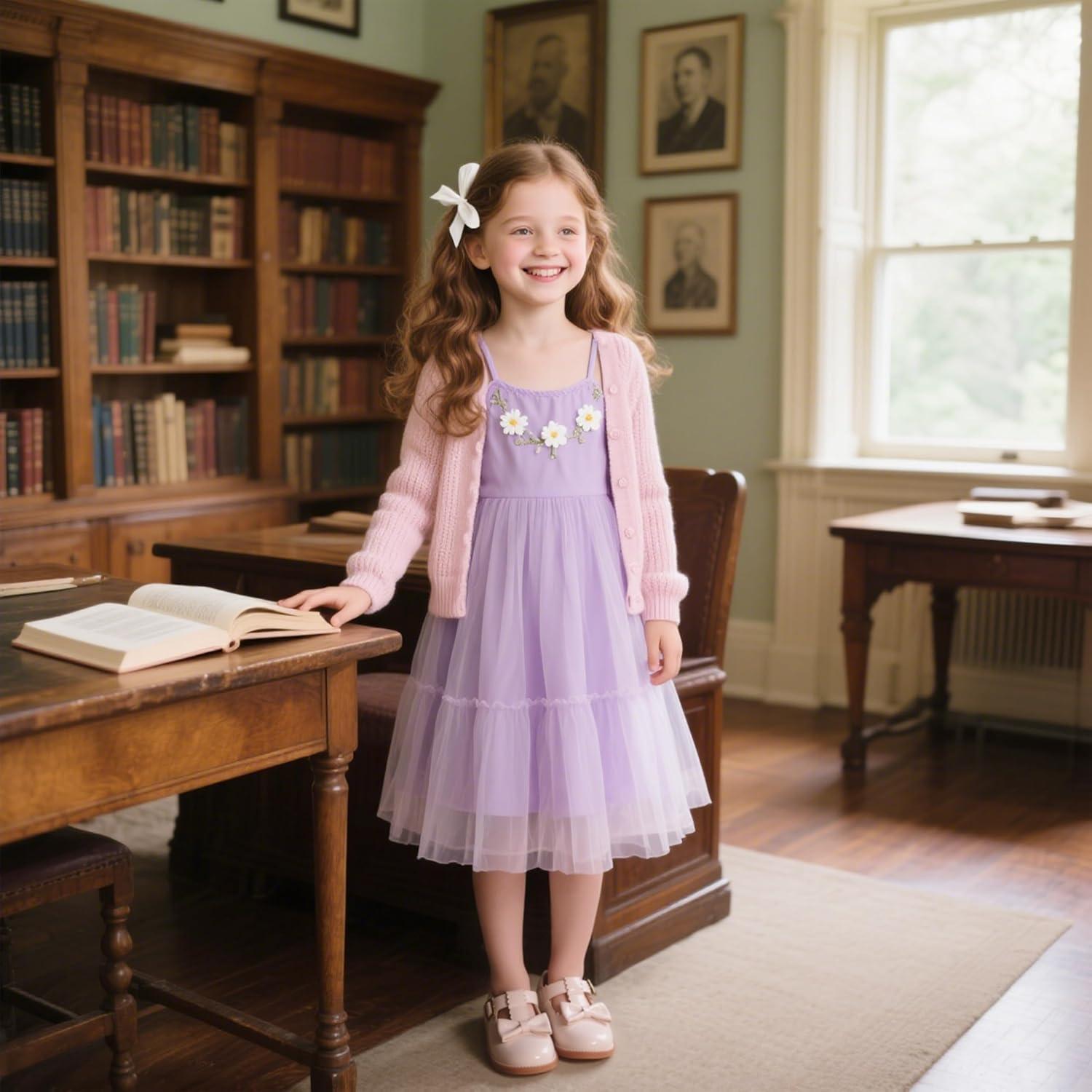 imageKiderence Toddler Girls Mary Jane Dress Shoes Little Girls School Oxford FlatsCk339 Nude