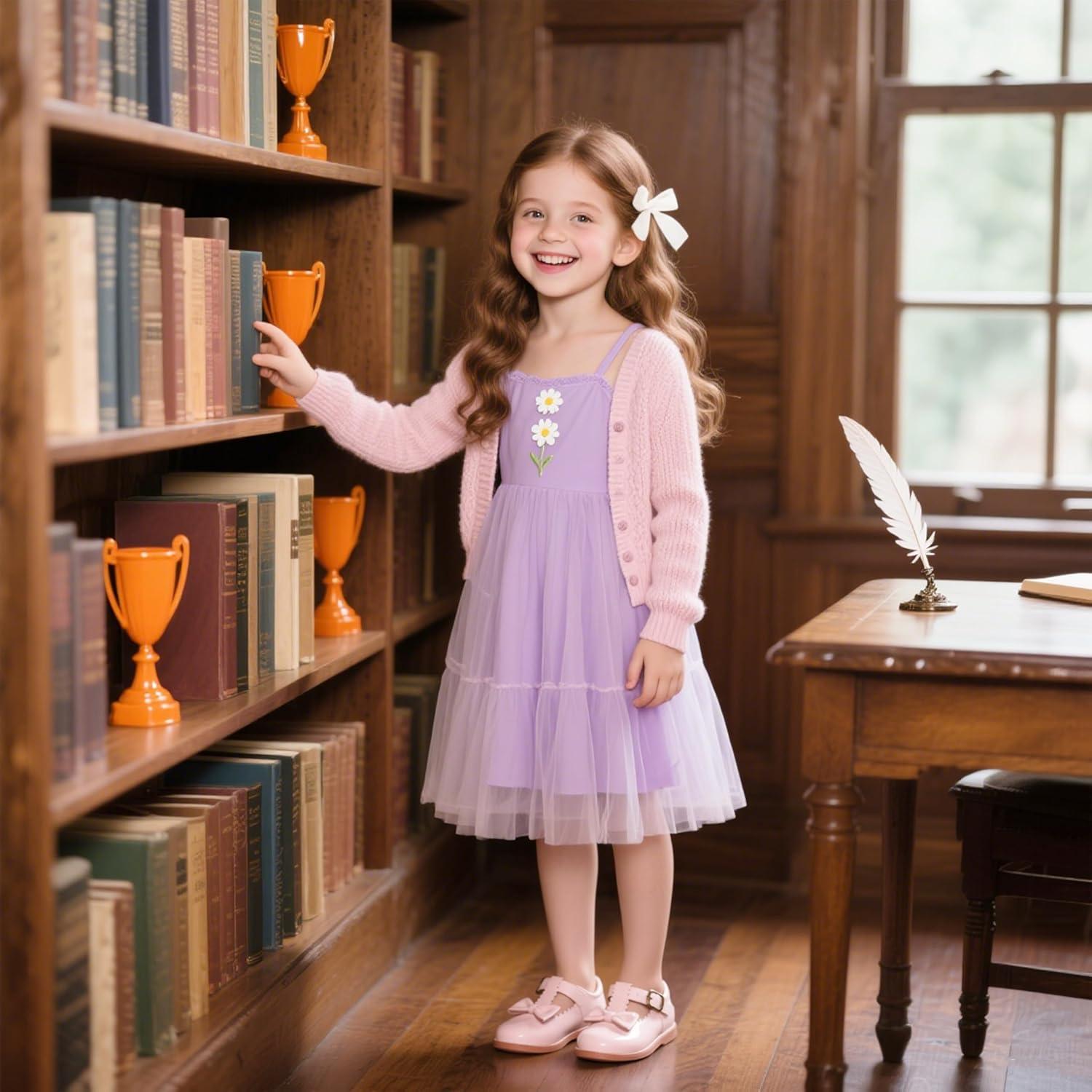 imageKiderence Toddler Girls Mary Jane Dress Shoes Little Girls School Oxford FlatsCk339 Nude