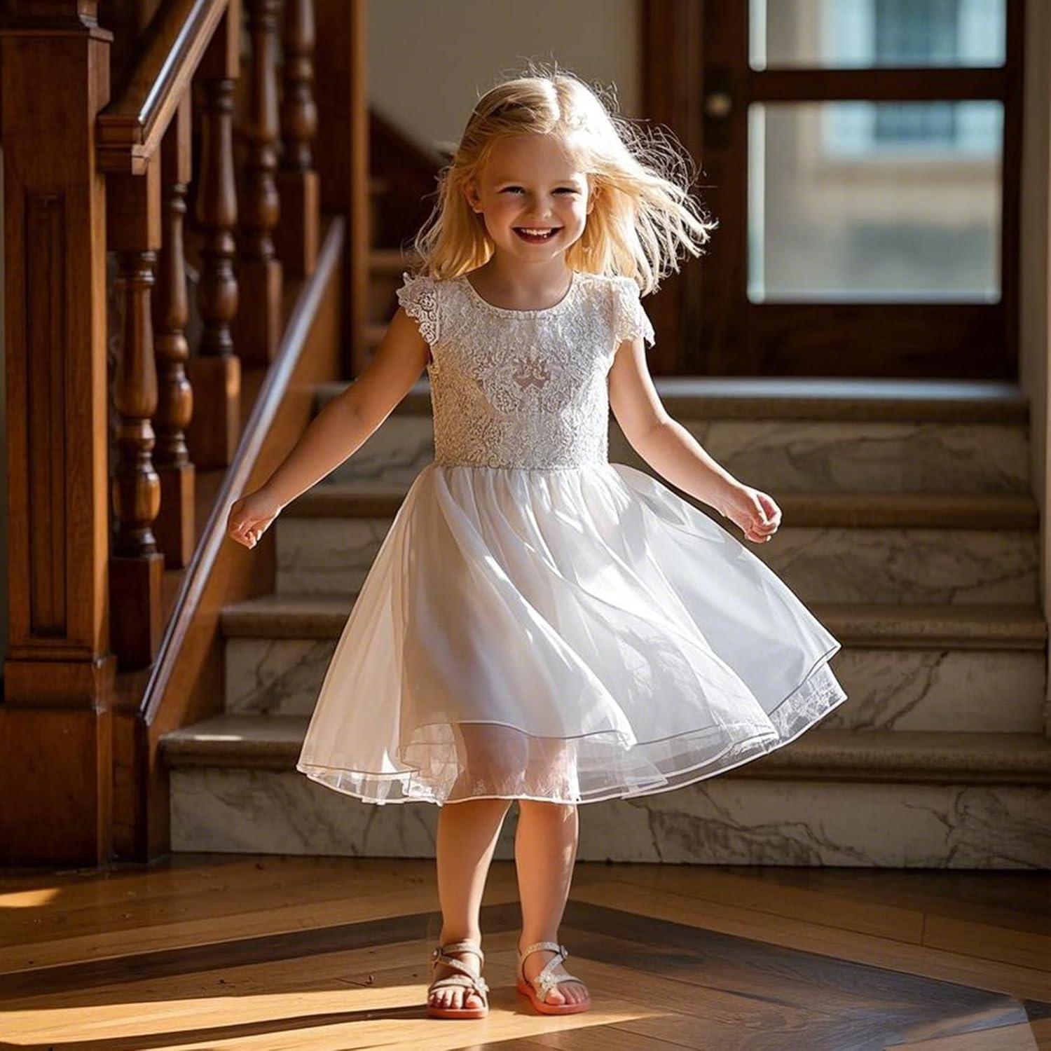 imageKiderence Toddler Girls Pink Floral Sandals Girls Casual Flat Sandals with Ankle StrapCk540 Gold