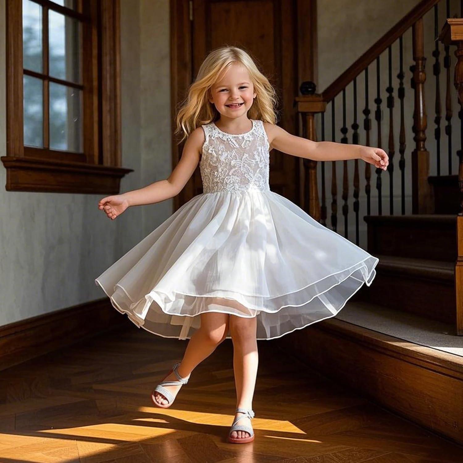 imageKiderence Toddler Girls Pink Floral Sandals Girls Casual Flat Sandals with Ankle StrapCk540 Silver