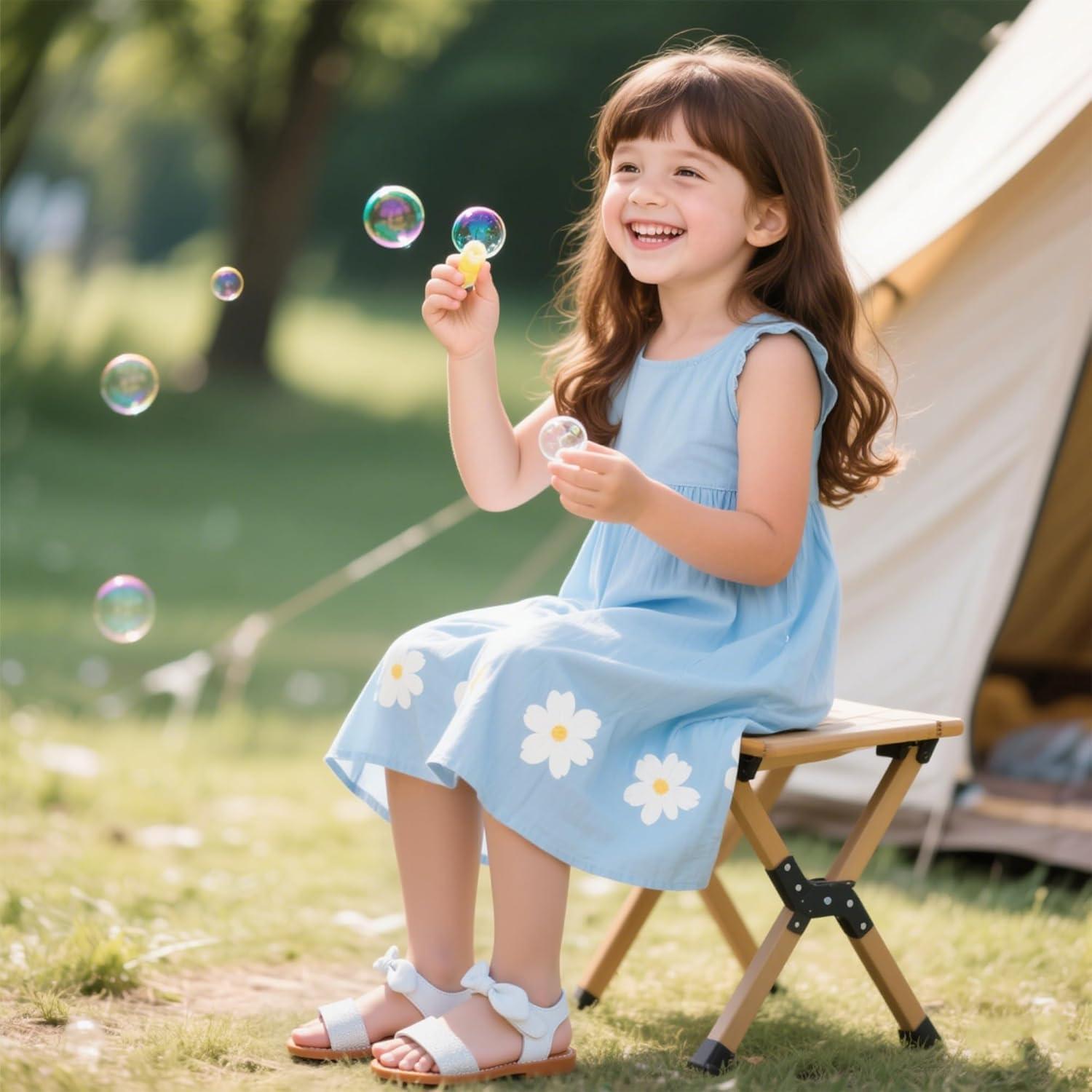 imageKiderence Toddler Girls Sandals Little Girls Kids Summer Shoes Toddler SandalsCk301 White