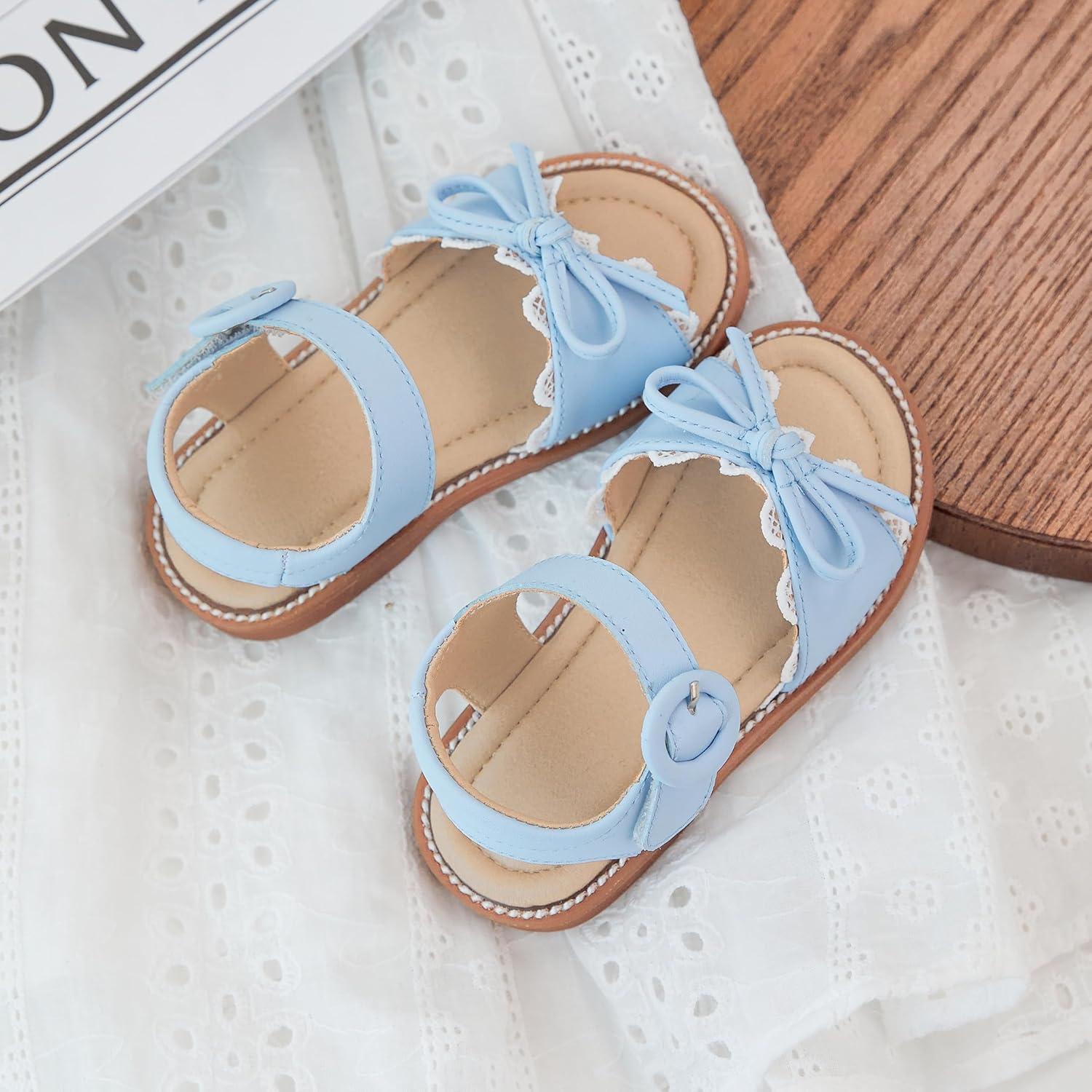imageKiderence Toddler Girls Sandals Little Girls Kids Summer Shoes Toddler SandalsCk536 Blue