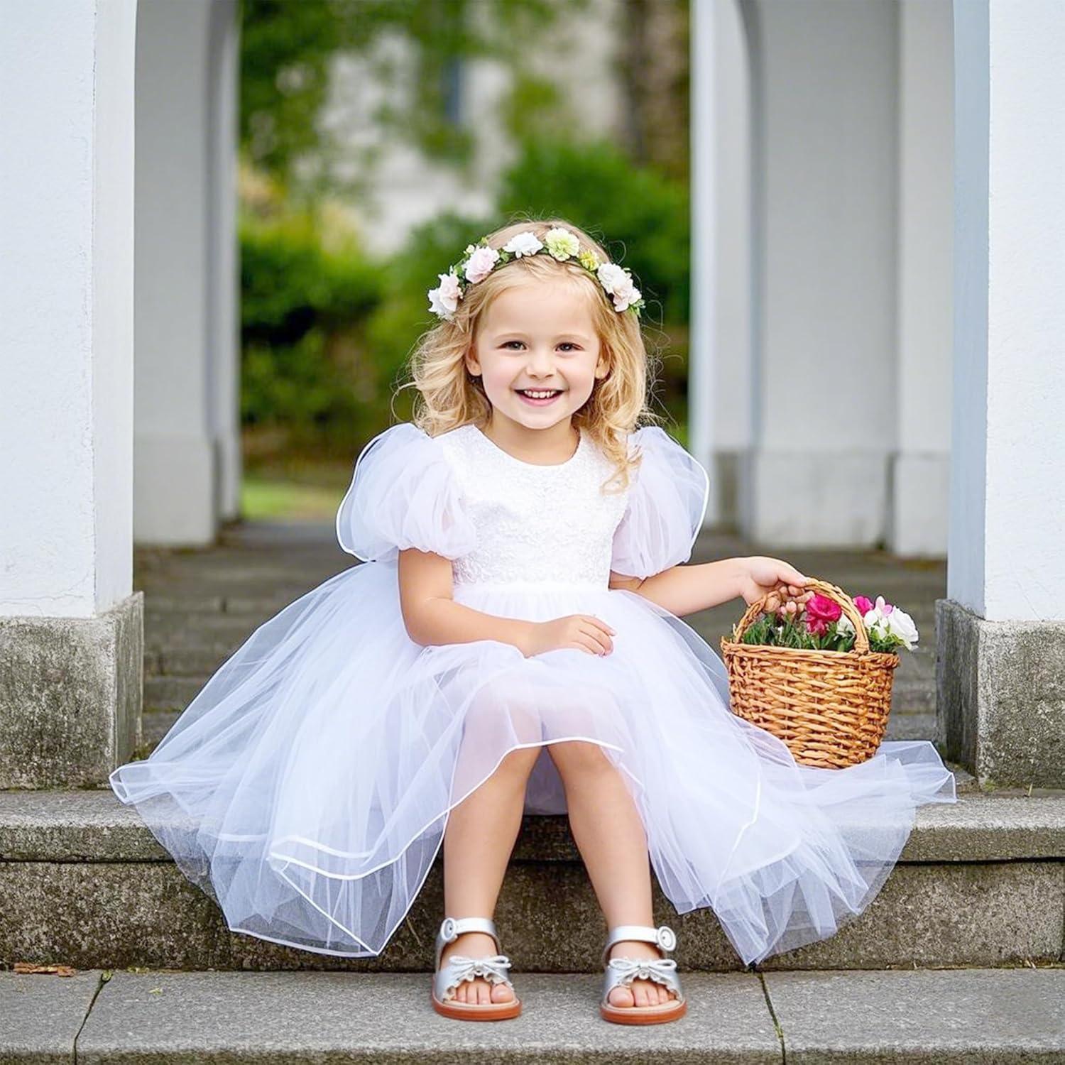 imageKiderence Toddler Girls Sandals Little Girls Kids Summer Shoes Toddler SandalsCk536 Silver