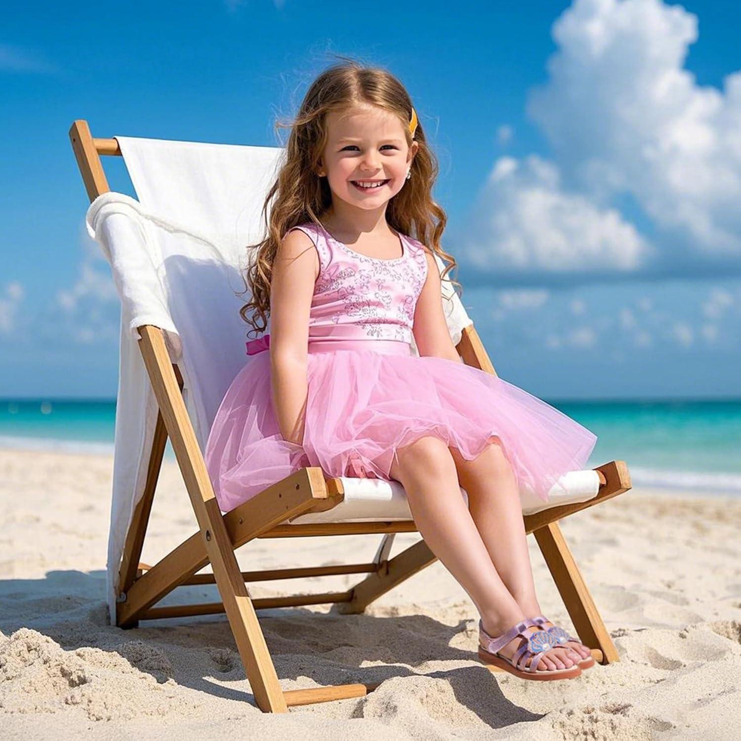 imageKiderence Toddler Girls Sandals Little Girls Kids Summer Shoes Toddler SandalsCk539 Pink