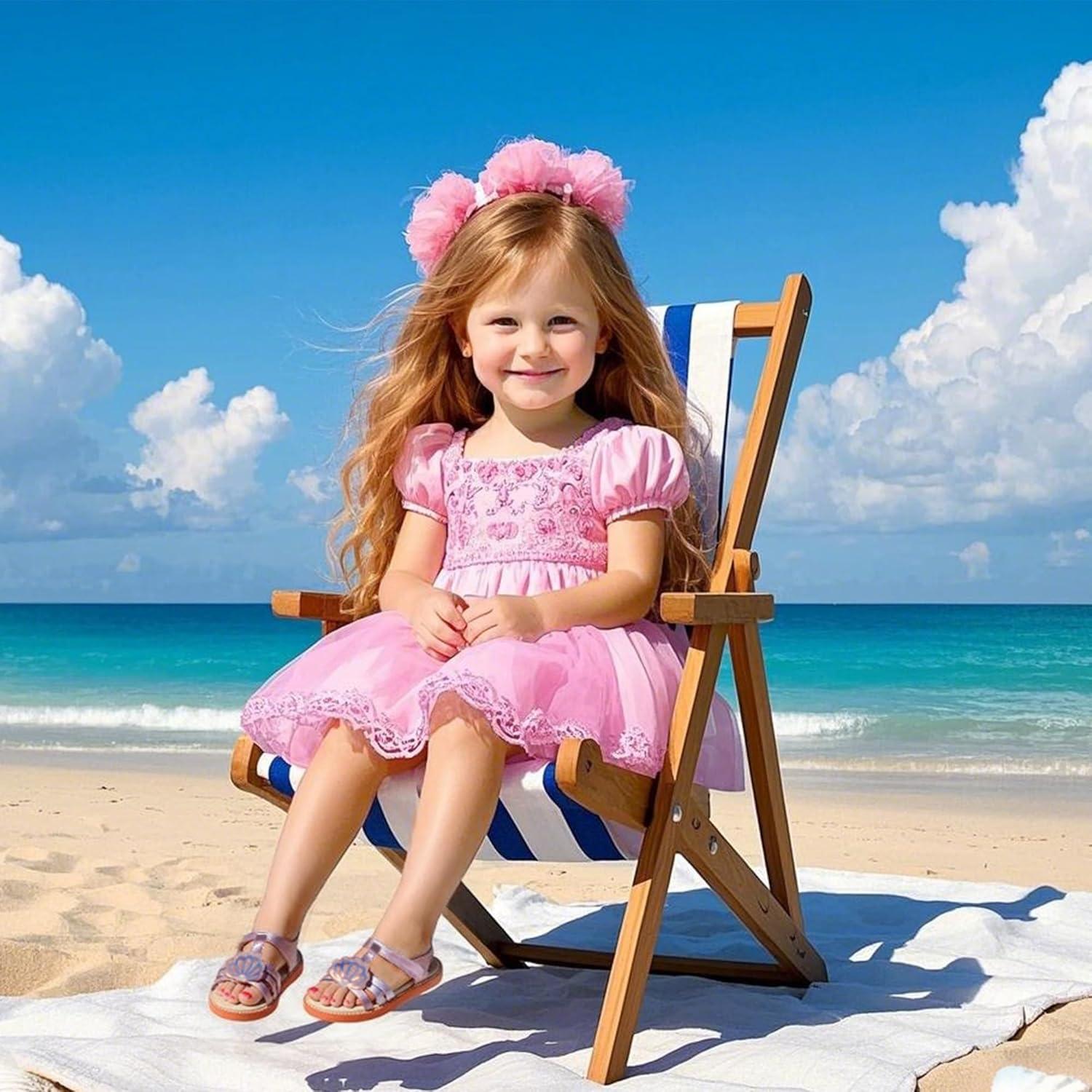 imageKiderence Toddler Girls Sandals Little Girls Kids Summer Shoes Toddler SandalsCk539 Pink