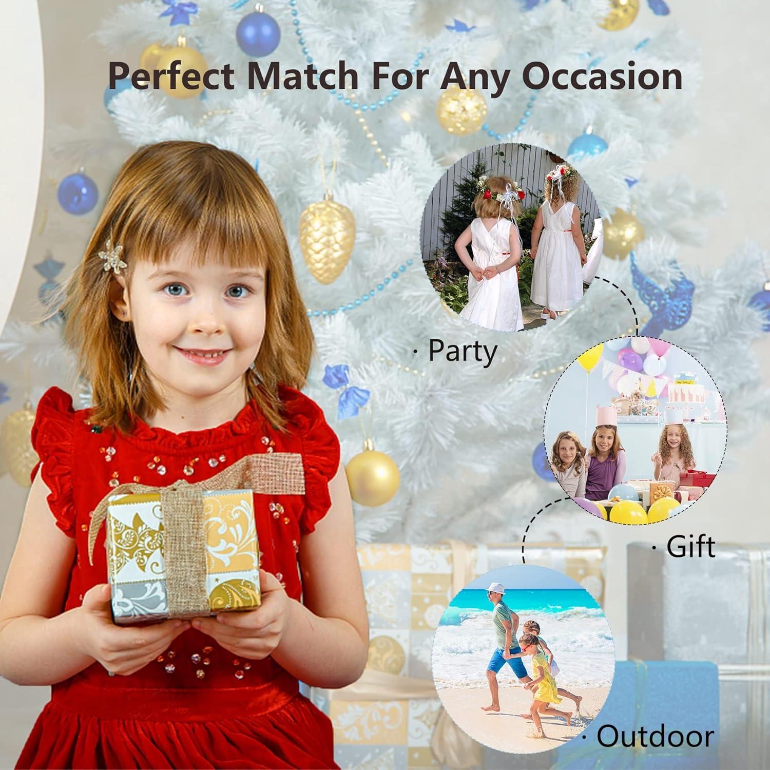 imageKiderence Toddler Girls Sandals Little Girls Kids Summer Shoes Toddler SandalsCk930 Silver