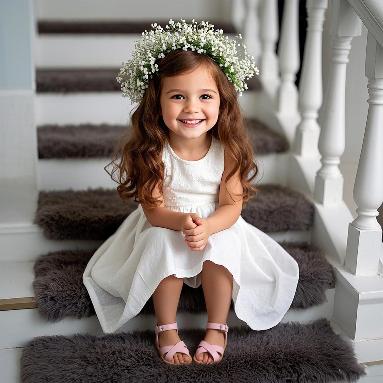 imageKiderence Toddler Girls Sandals Little Girls Kids Summer Shoes Toddler SandalsF619 Pink