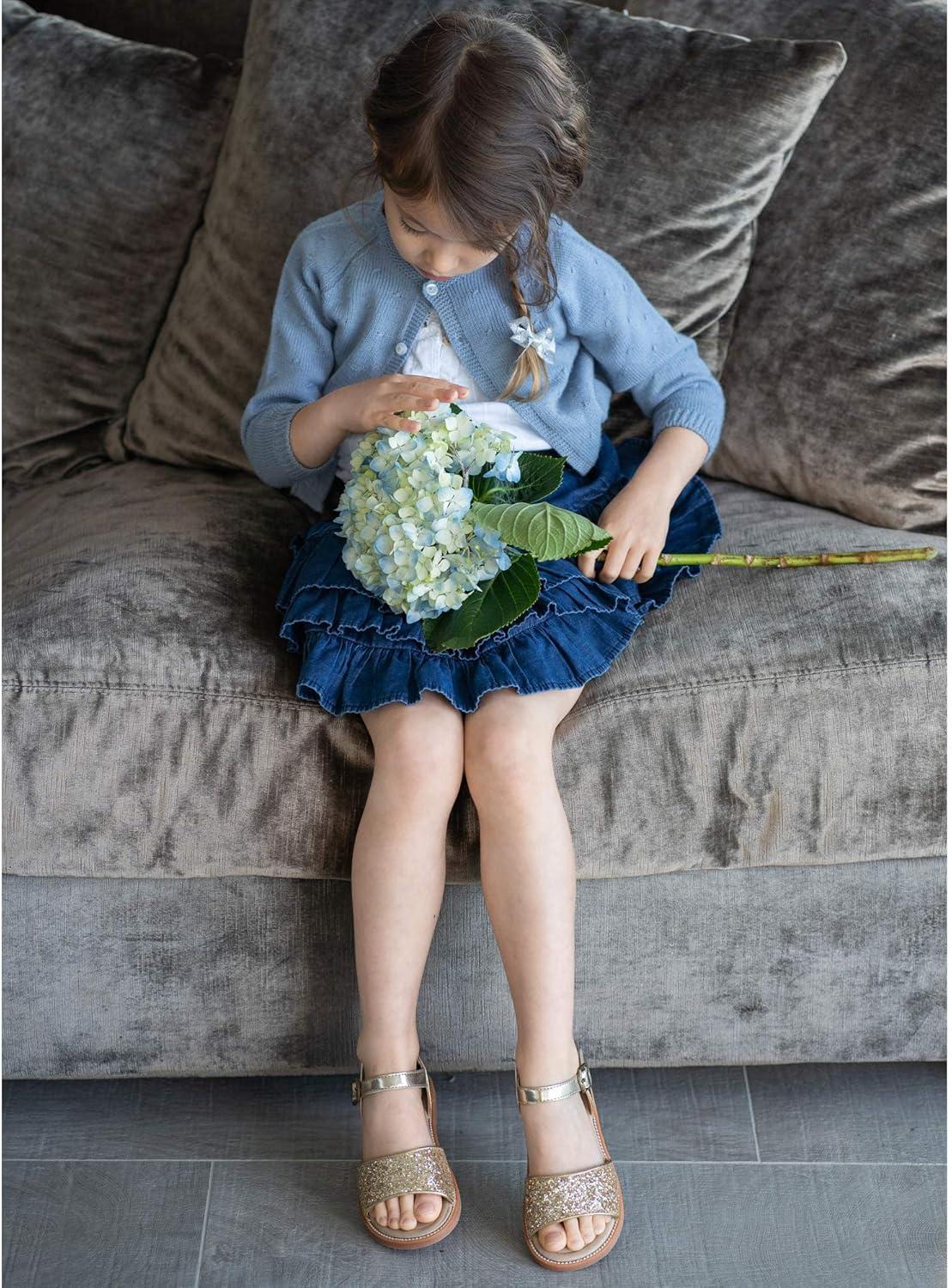 imageKiderence Toddler Girls Sandals Little Girls Kids Summer Shoes Toddler SandalsFk680 Gold