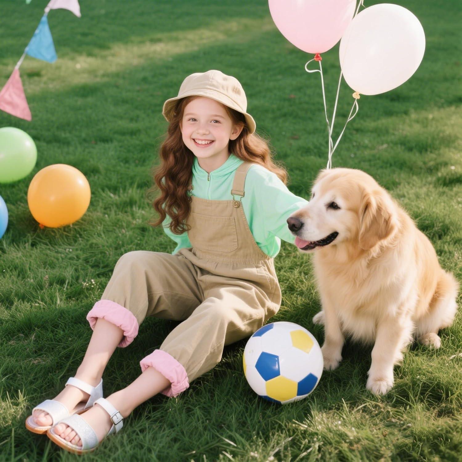 imageKiderence Toddler Girls Sandals Little Girls Kids Summer Shoes Toddler SandalsFk680 White