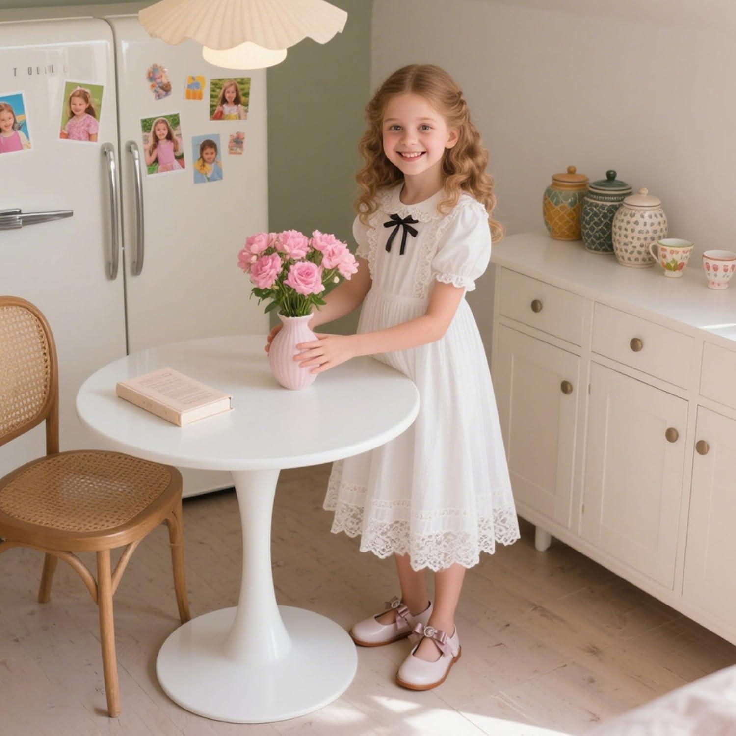 imageKiderence Toddler Little Girl Mary Jane Dress Shoes School Oxford for Girls FlatsCk503 Pink