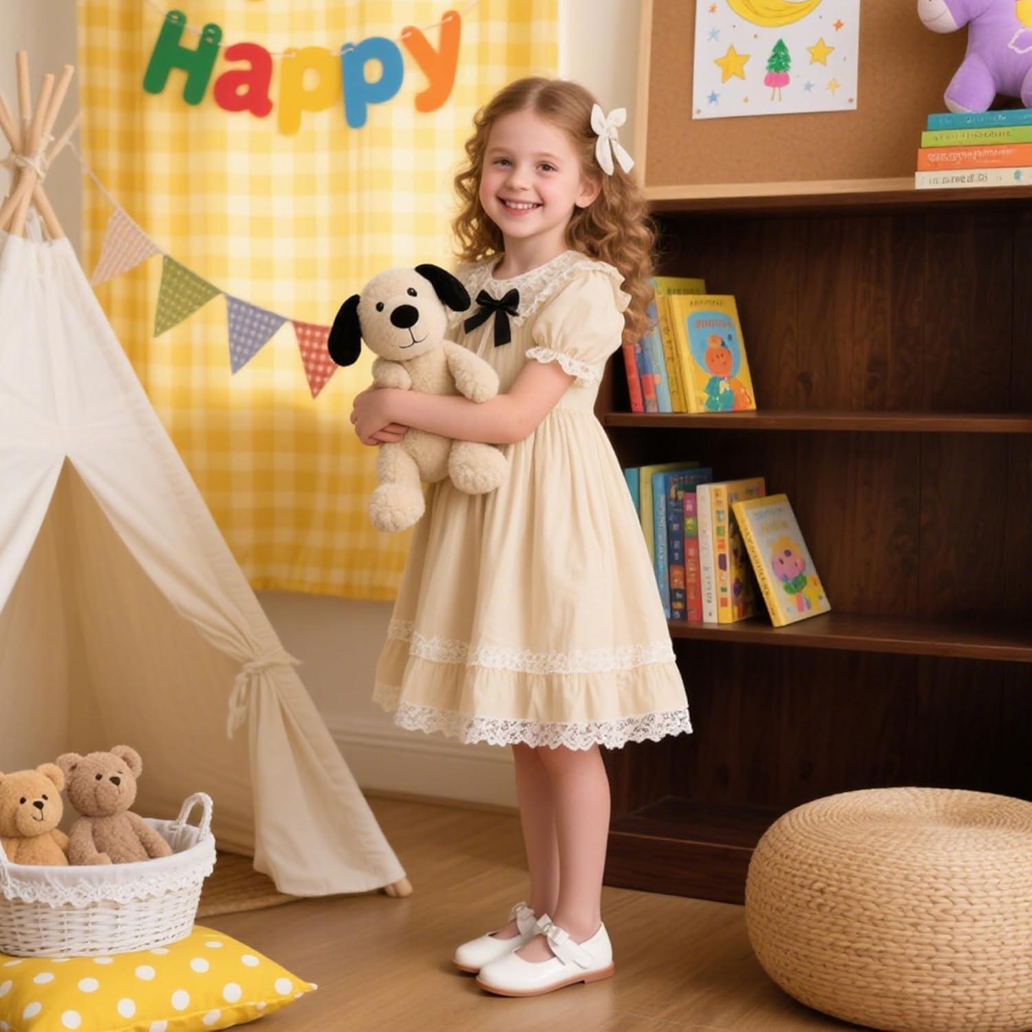 imageKiderence Toddler Little Girl Mary Jane Dress Shoes School Oxford for Girls FlatsCk503 White