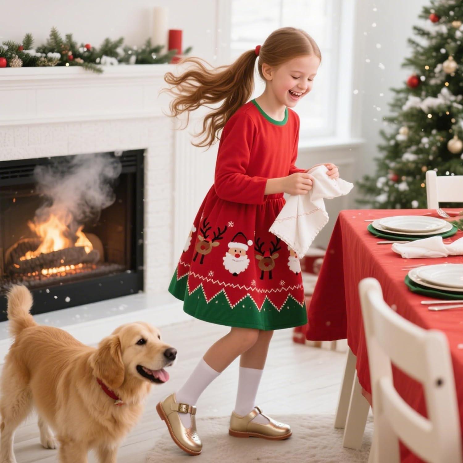 imageKiderence Toddler Little Girls Mary Jane Dress Shoes School Oxford for FlatsF646 Gold