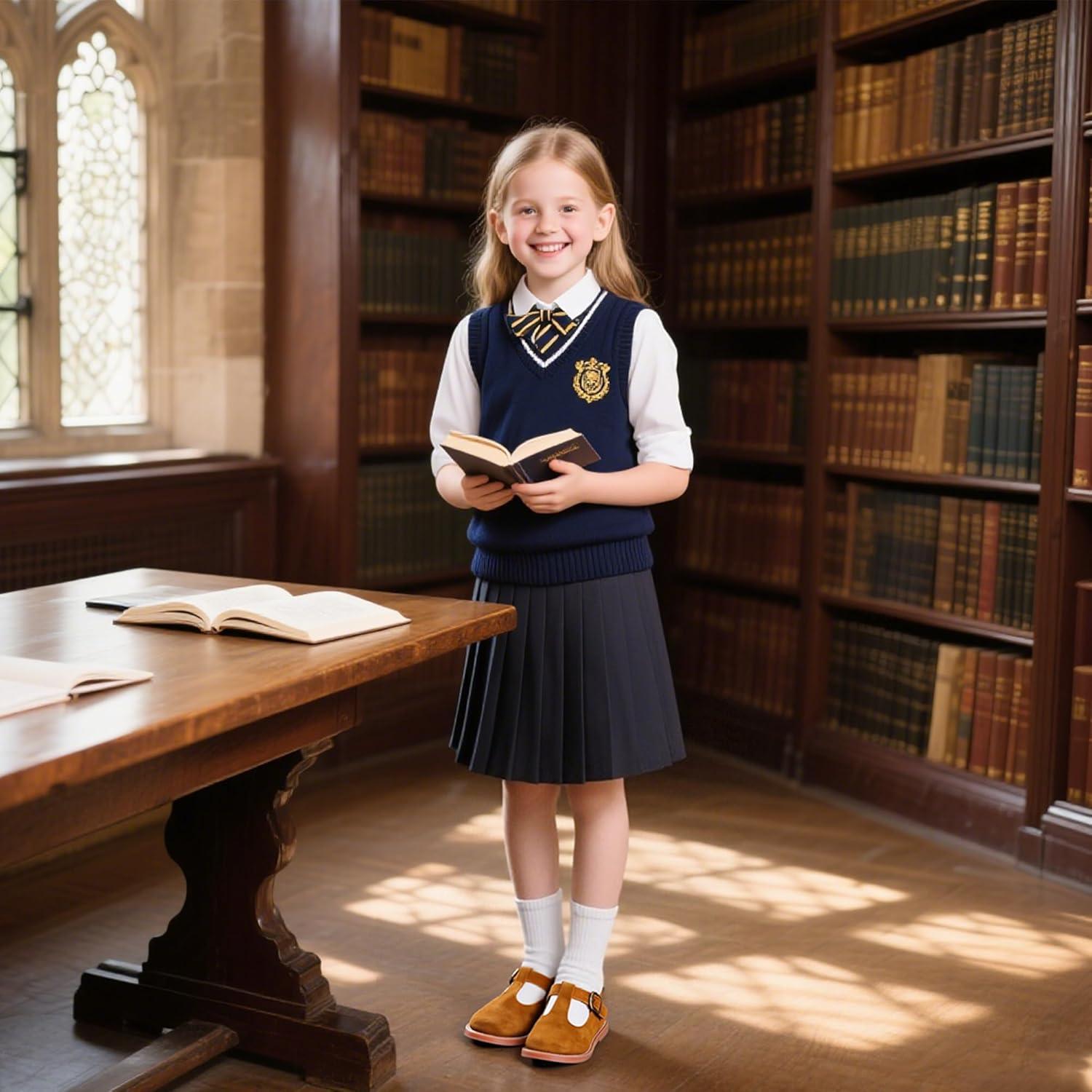 imageKiderence Toddler Little Girls Mary Jane Dress Shoes School Oxford for FlatsF655 Brown