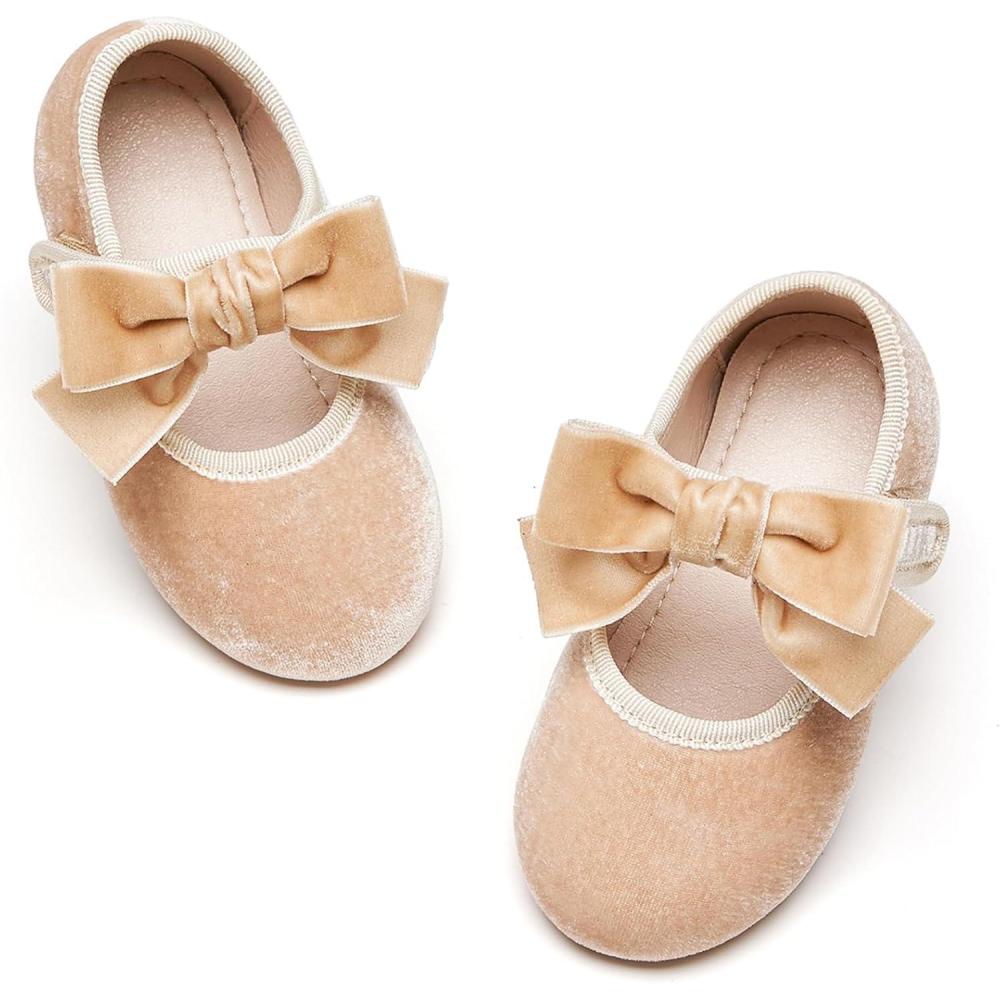 imageKiderence Toddler Girls Dress Shoes Little Kids Mary Janes Ballet Flats ToddlerCk940 Nude