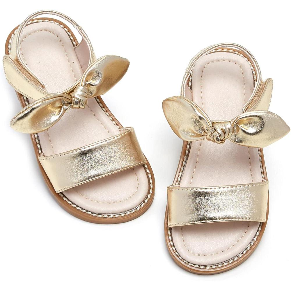 imageKiderence Toddler Girls Sandals Little Girls Kids Shoes Girls Sandals ToddlerCk303 Gold