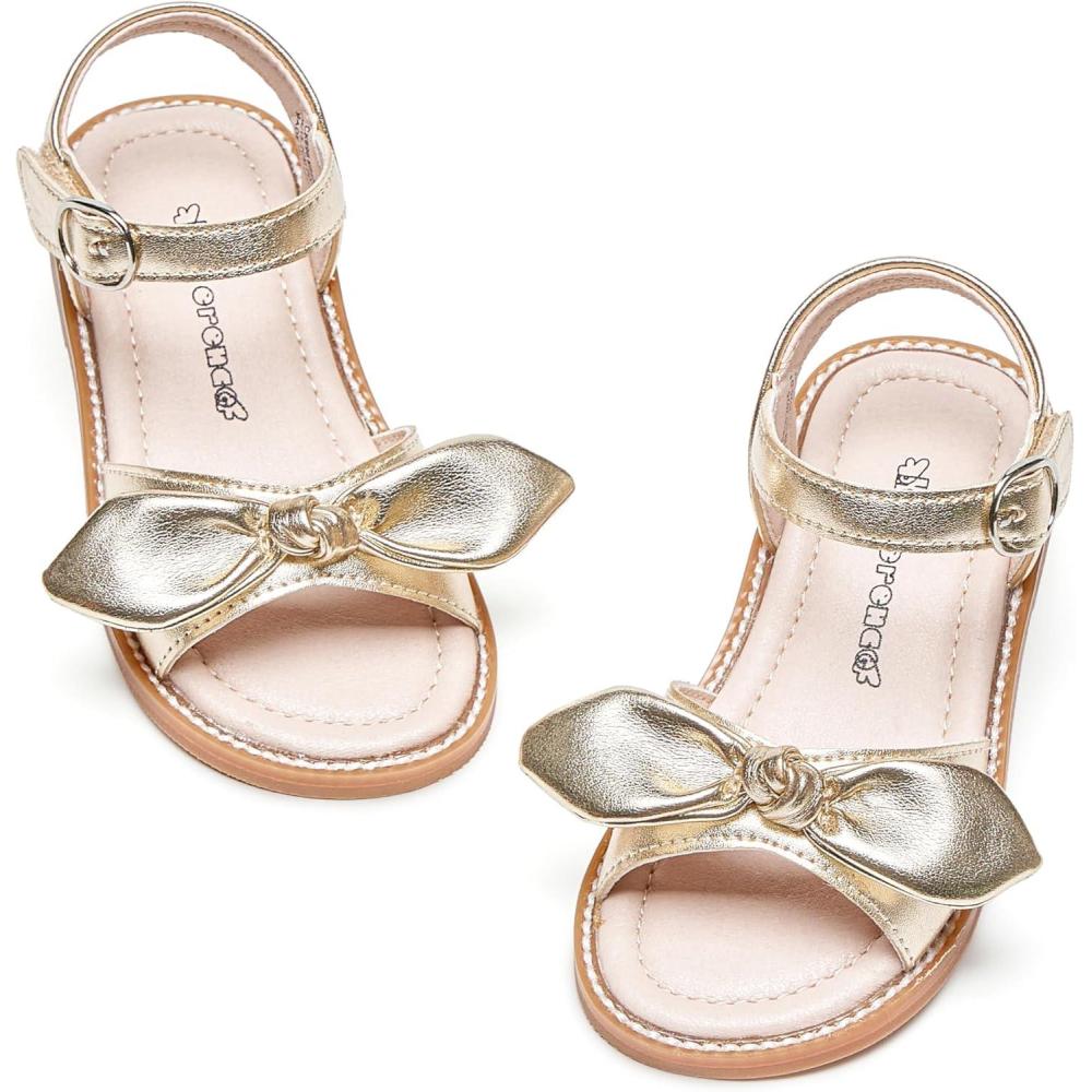 imageKiderence Toddler Girls Sandals Little Girls Kids Shoes Girls Sandals ToddlerCk696 Gold