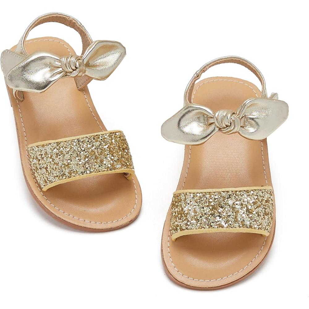 imageKiderence Toddler Girls Sandals Little Girls Kids Shoes Girls Sandals ToddlerCk956 Gold