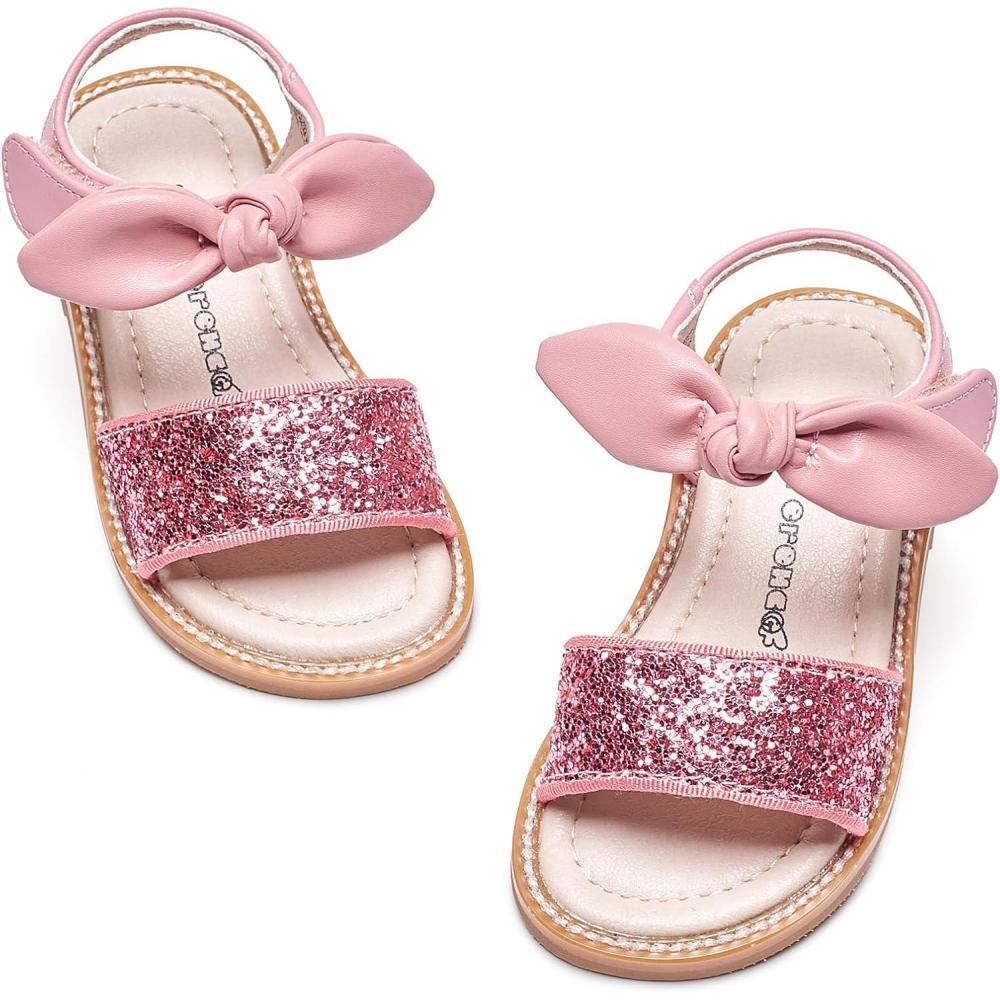 imageKiderence Toddler Girls Sandals Little Girls Kids Summer Shoes Toddler SandalsCk301 Pink