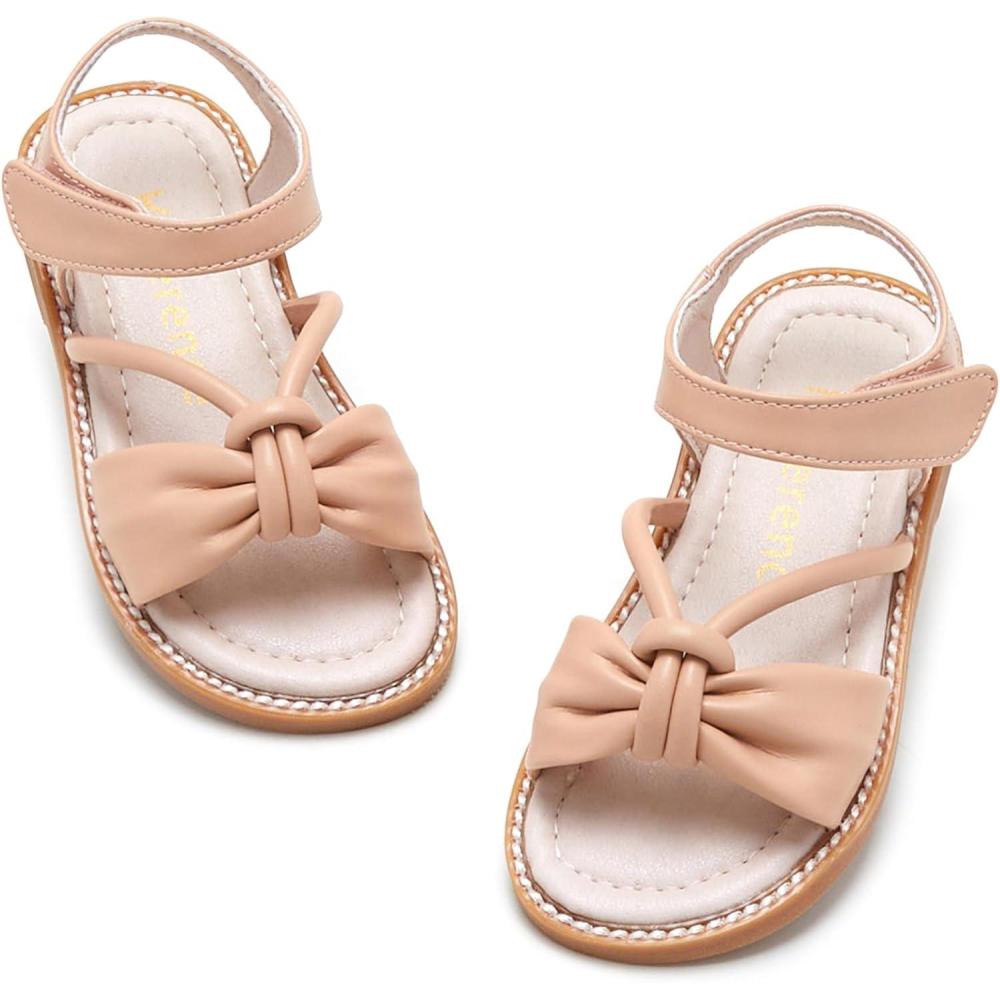 imageKiderence Toddler Girls Sandals Little Girls Kids Summer Shoes Toddler SandalsCk930 Nude