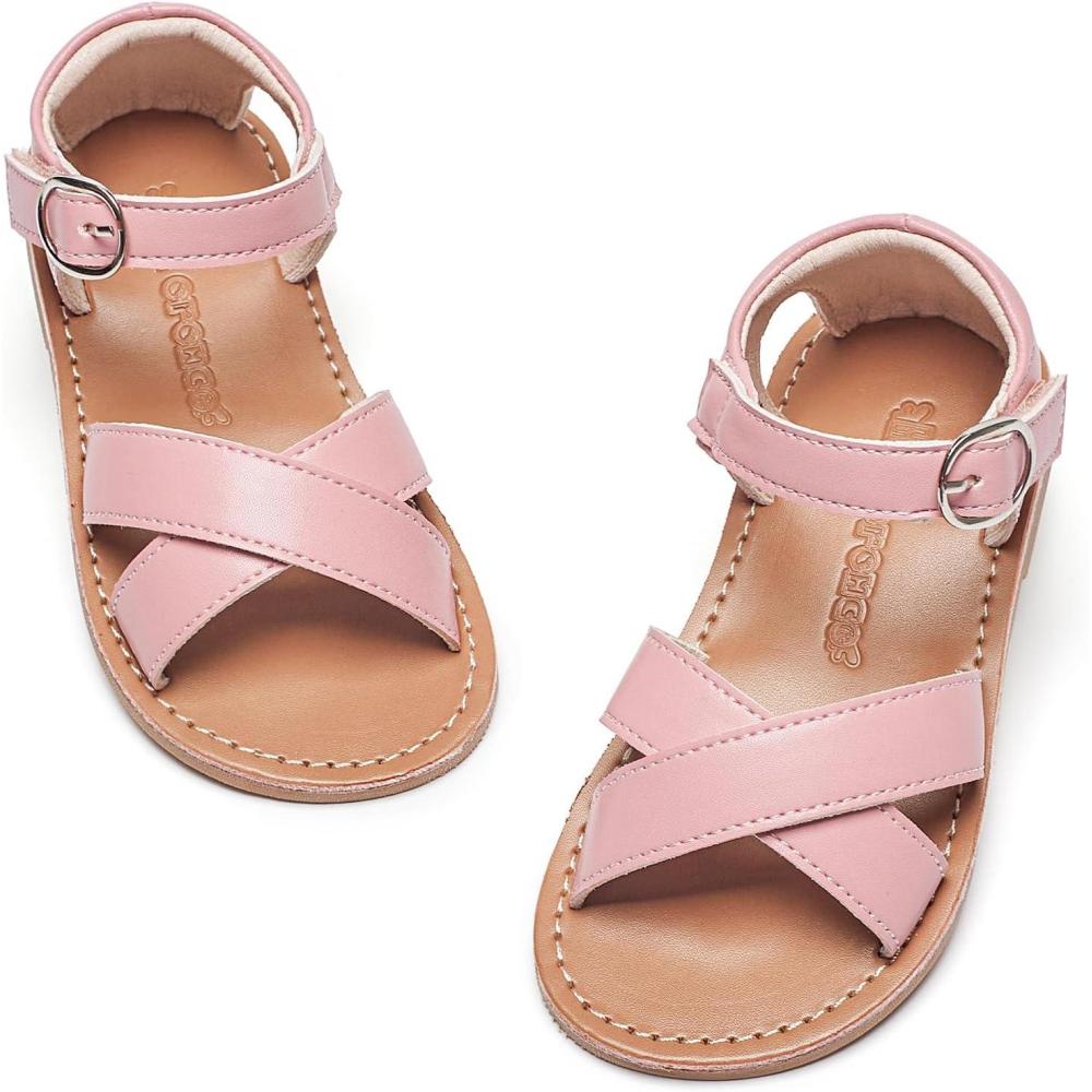imageKiderence Toddler Girls Sandals Little Girls Kids Summer Shoes Toddler SandalsF619 Pink