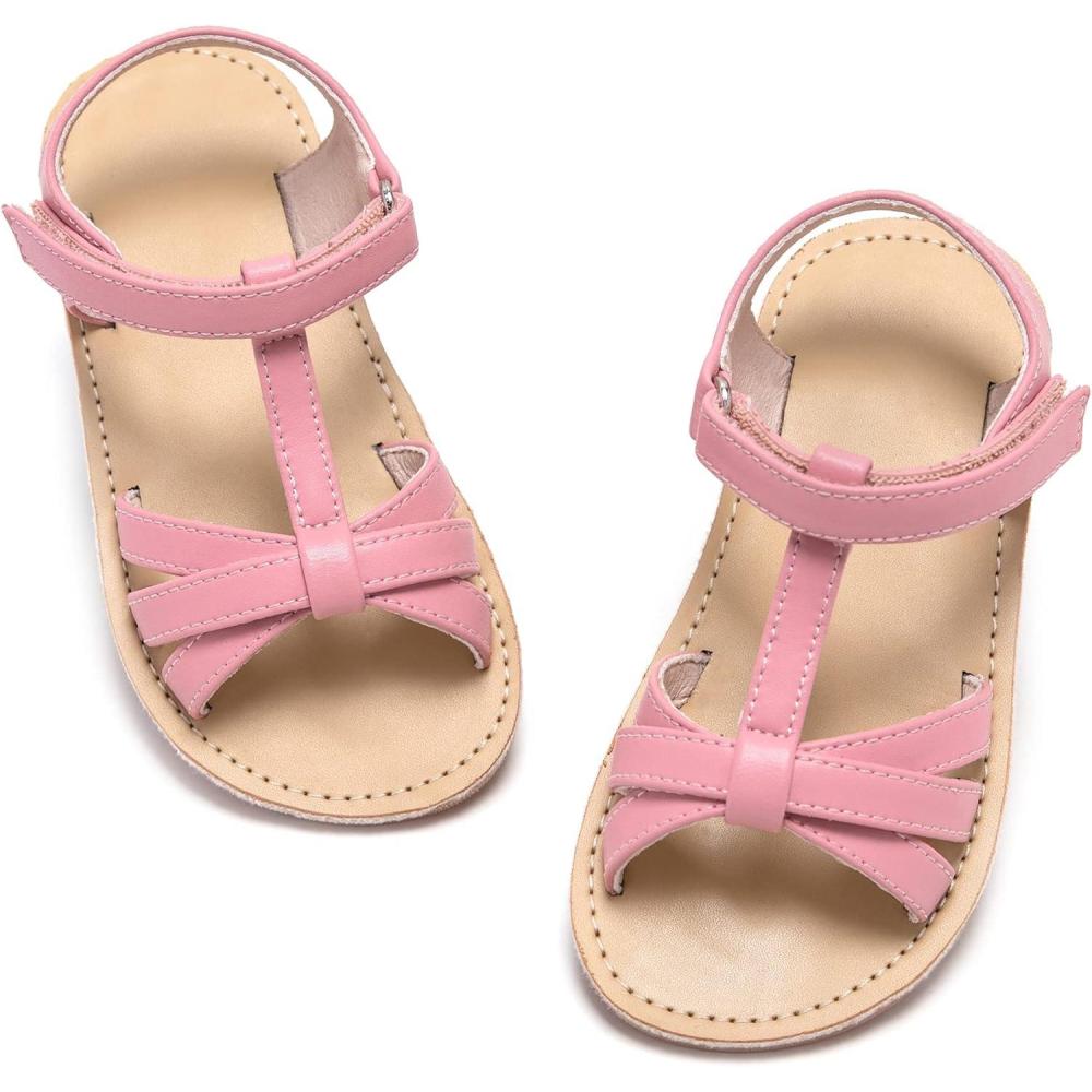 imageKiderence Toddler Girls Sandals Little Girls Kids Summer Shoes Toddler SandalsF628 Pink