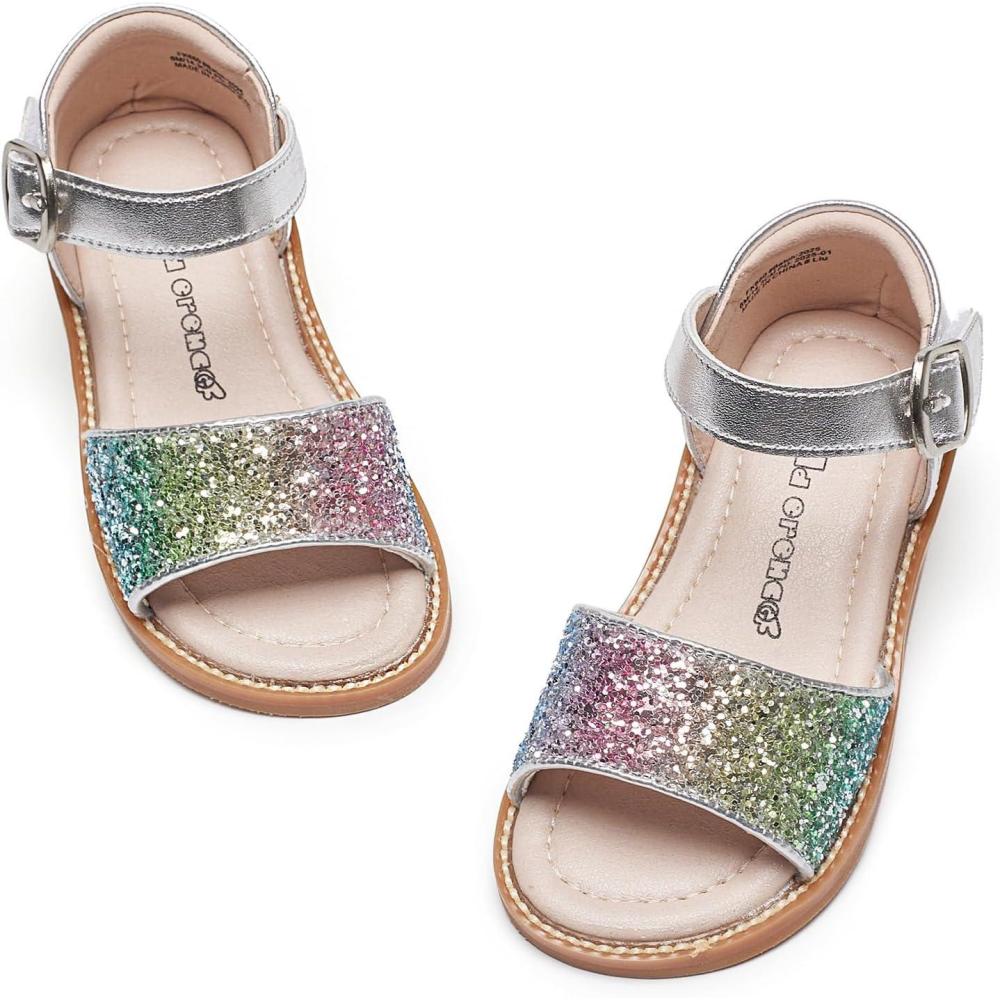 imageKiderence Toddler Girls Sandals Little Girls Kids Summer Shoes Toddler SandalsFk680 Multicoloured