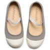 imageChildrenchic CapToe Elastic Mary Janes  Girls Shoes for School Parties Cap Toe Sneaker and Casual Wear Taupe 21 M EU55 M US Toddler
