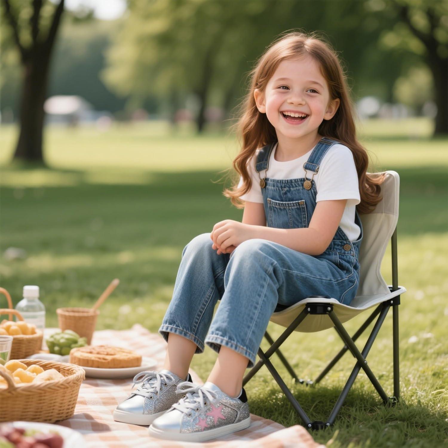 imageKiderence Toddler Girls Sneakers Little Girls Running Sports ShoesToddlerLittle KidsCs06silver