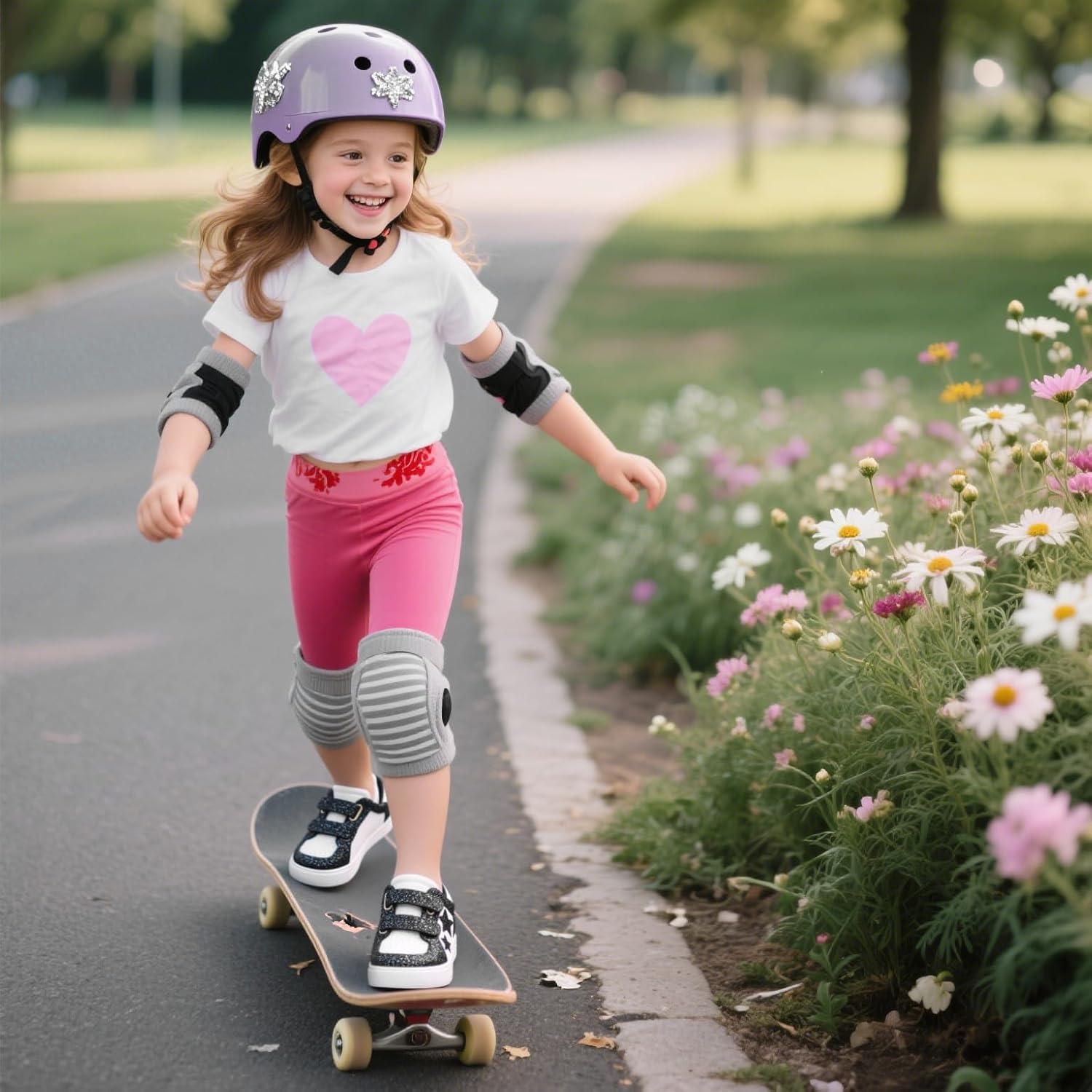 imageKiderence Toddler Girls Sneakers Little Girls Running Sports ShoesToddlerLittle KidsCs802black