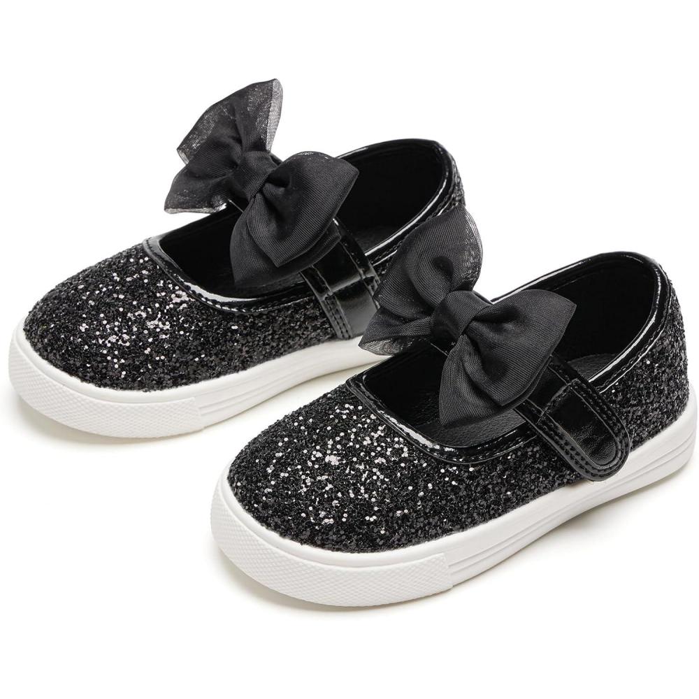 imageKiderence Toddler Girls Sneakers Little Girls Running Sports ShoesToddlerLittle KidsCs801black
